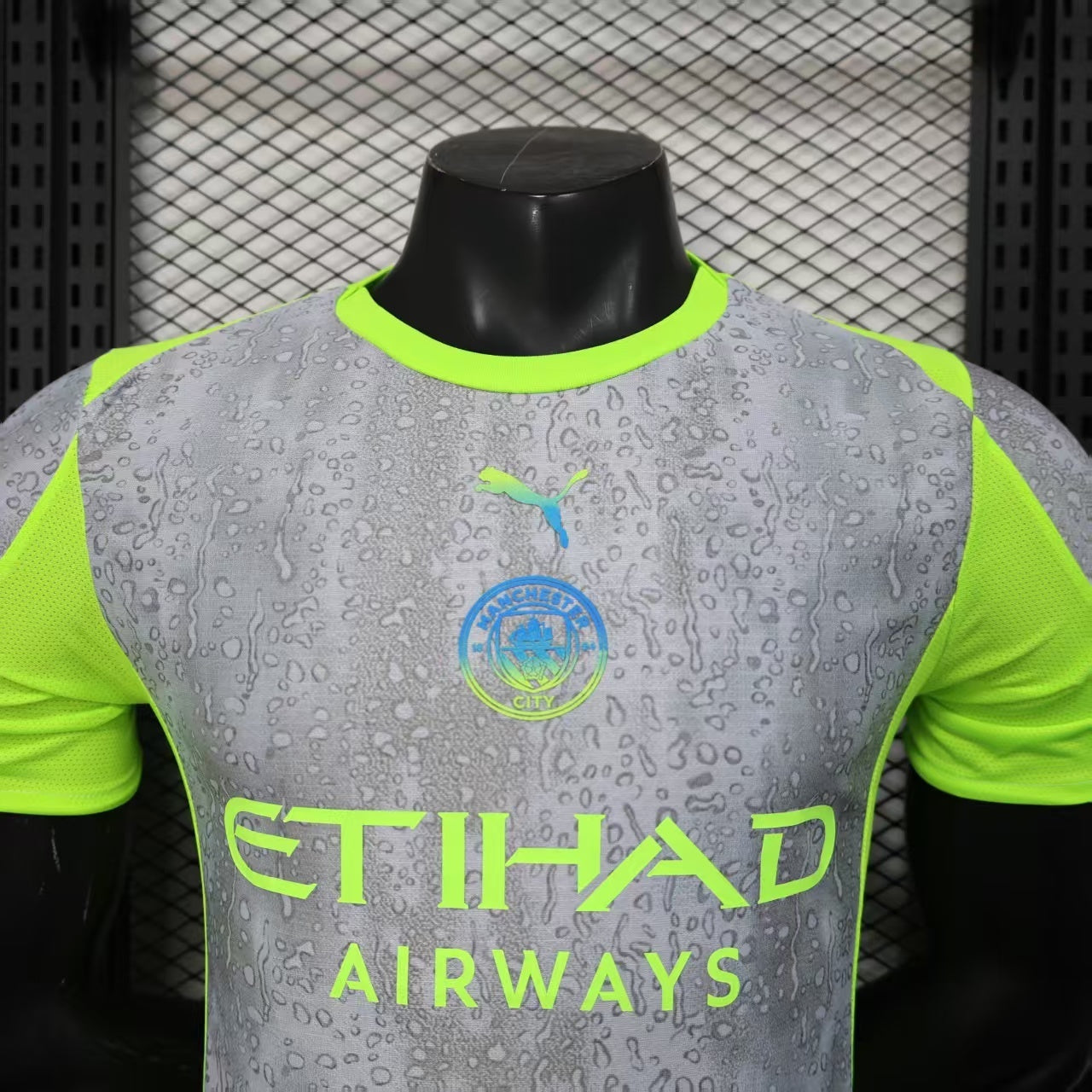 2025-26 Manchester City Grey Player Edition Jersey - Men