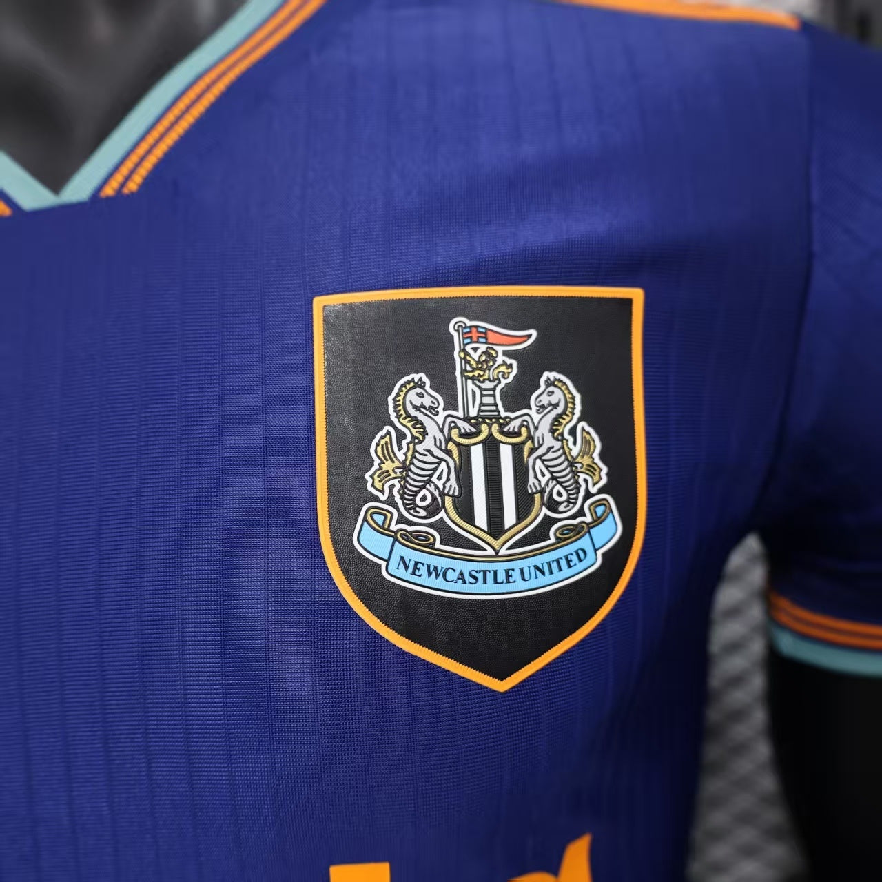 202526 Newcastle United Second Away Player Edition Jersey - Men