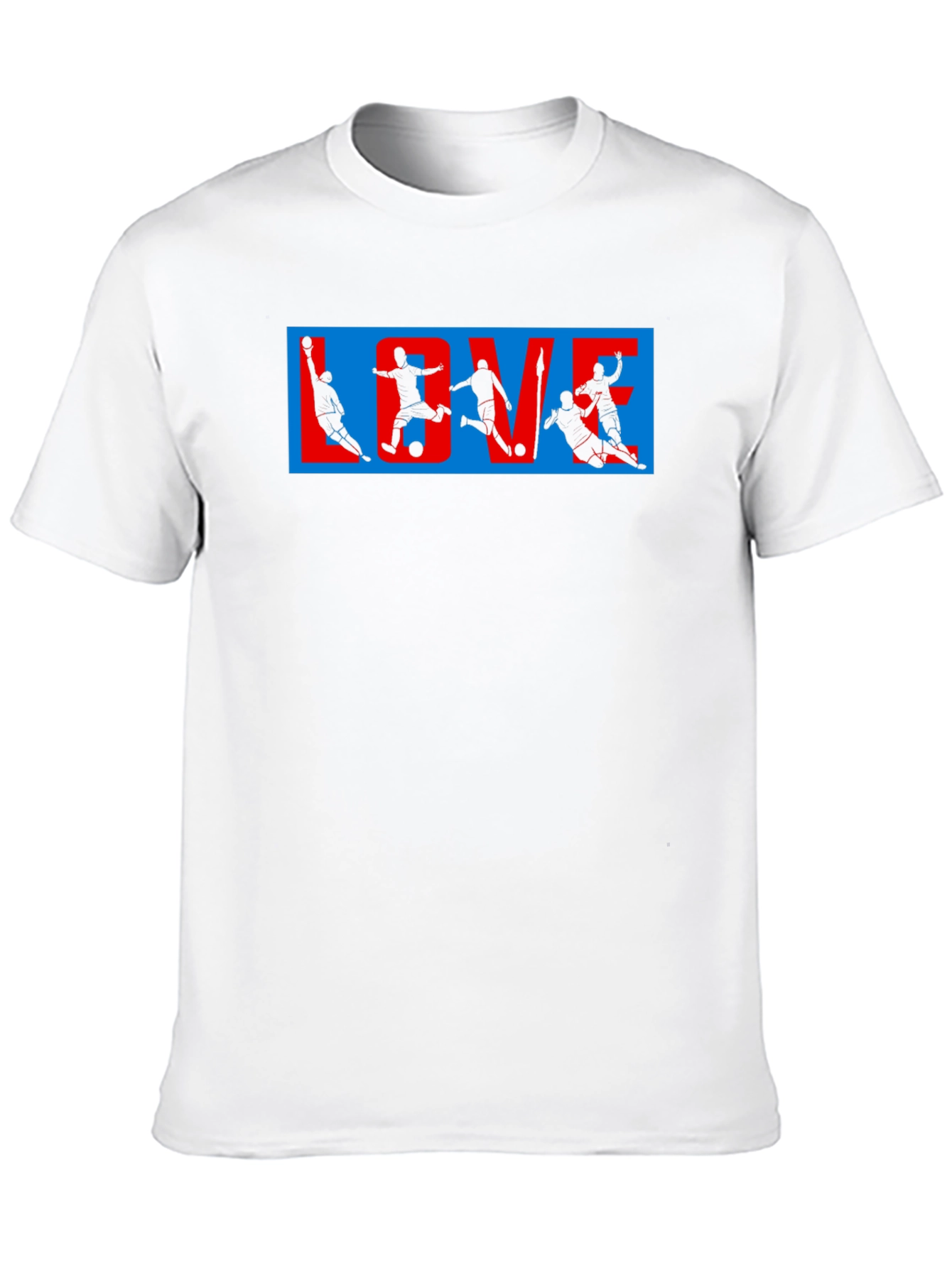 LOVE Soccer Graphic T-Shirt | Sports Fan Tee