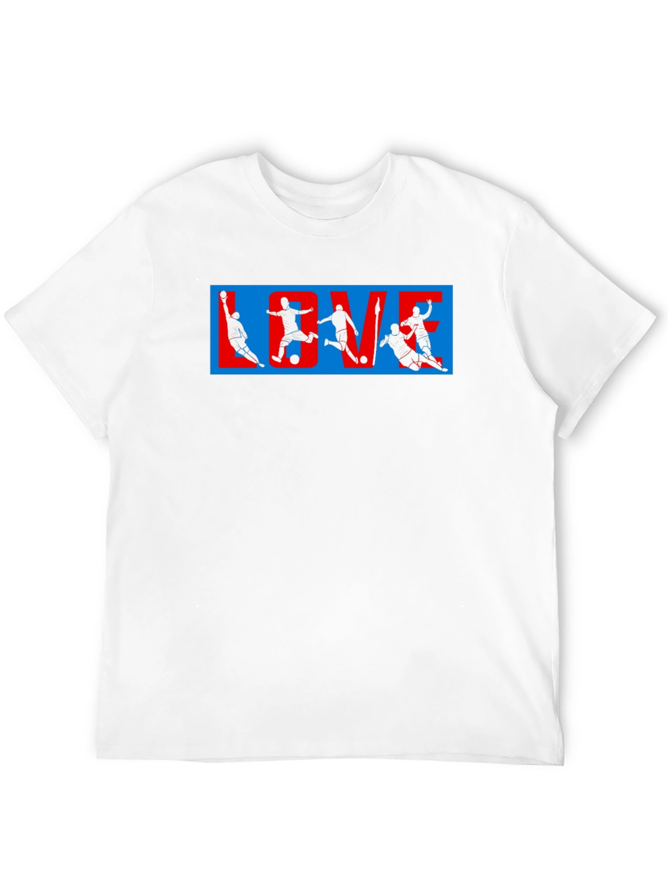 LOVE Soccer Graphic T-Shirt | Sports Fan Tee