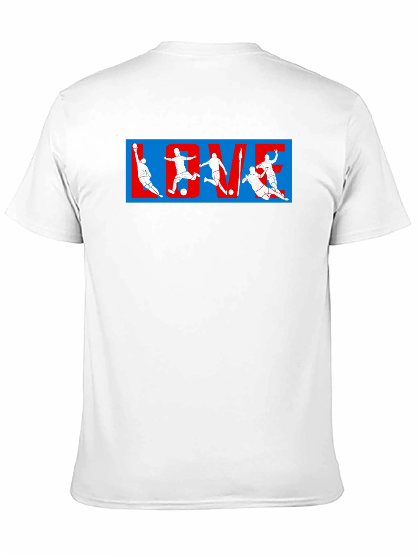 LOVE Soccer Graphic T-Shirt | Sports Fan Tee