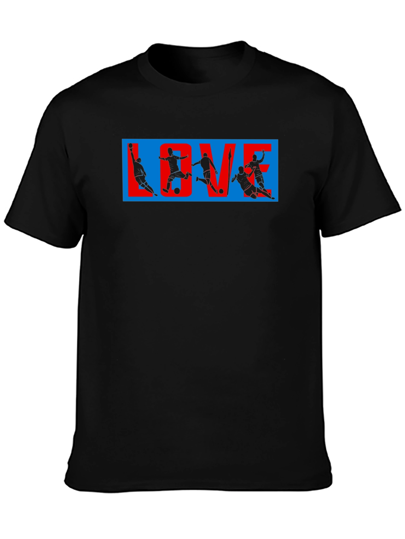 LOVE Soccer Graphic T-Shirt | Sports Fan Tee
