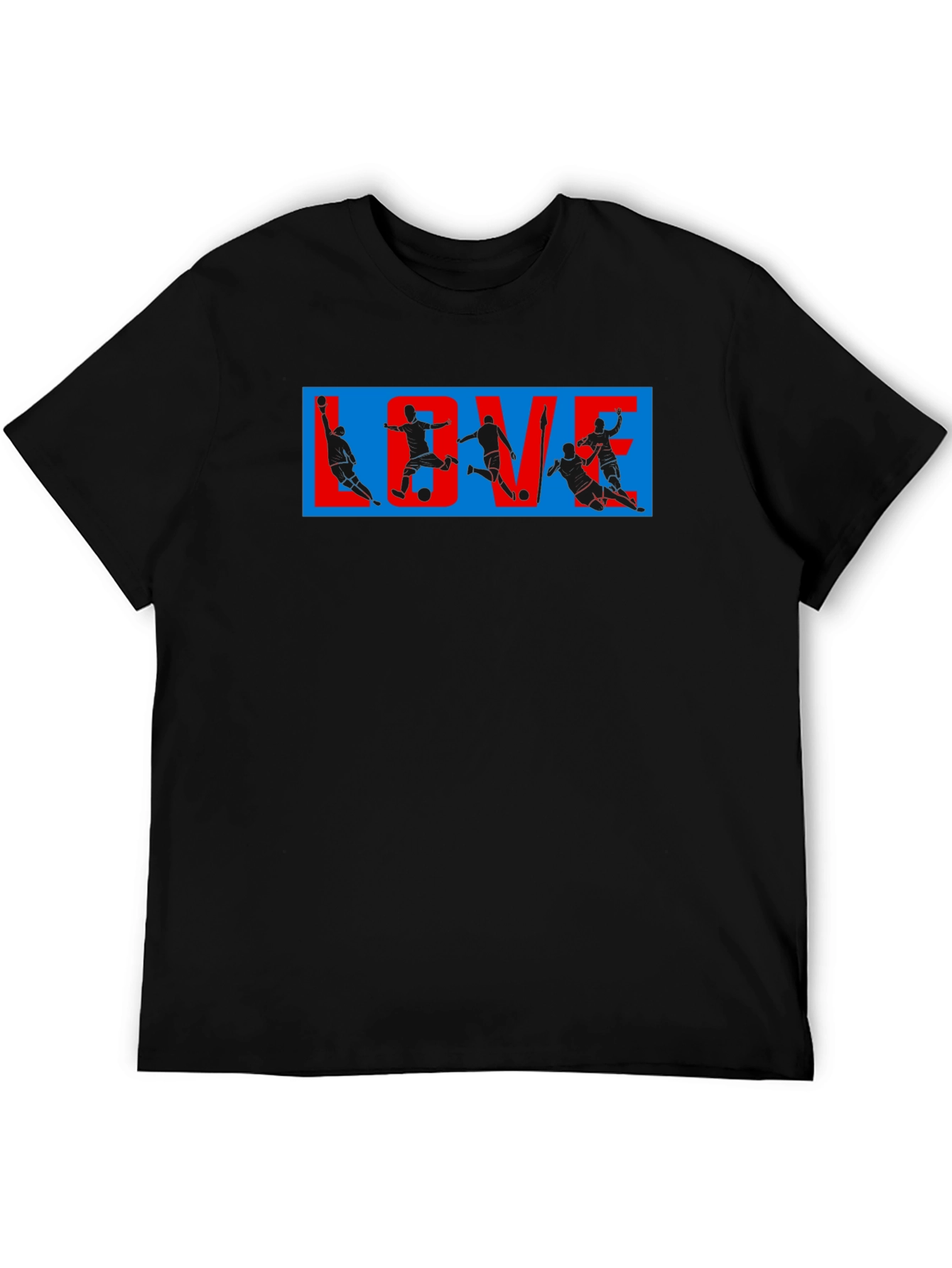 LOVE Soccer Graphic T-Shirt | Sports Fan Tee