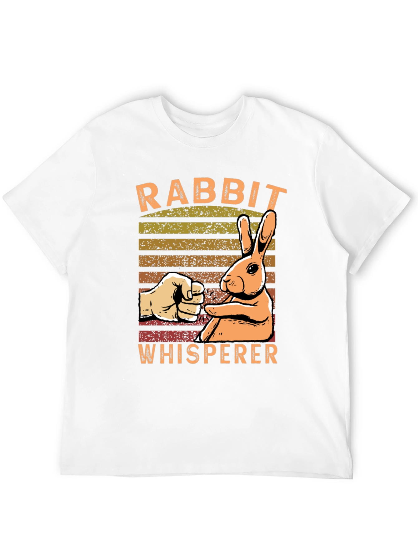 Rabbit Whisperer Graphic T-Shirt - Unisex Cotton Tee