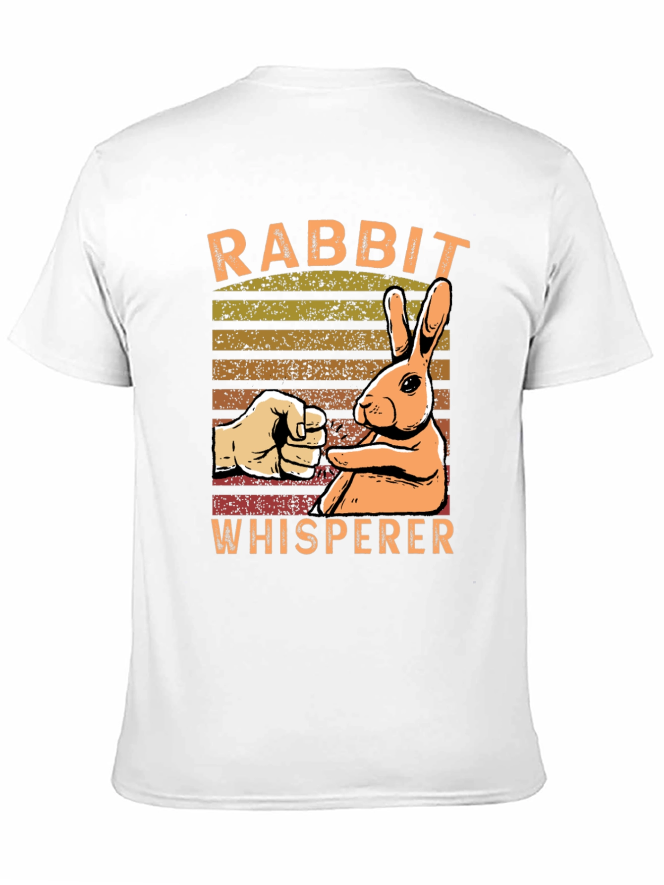 Rabbit Whisperer Graphic T-Shirt - Unisex Cotton Tee
