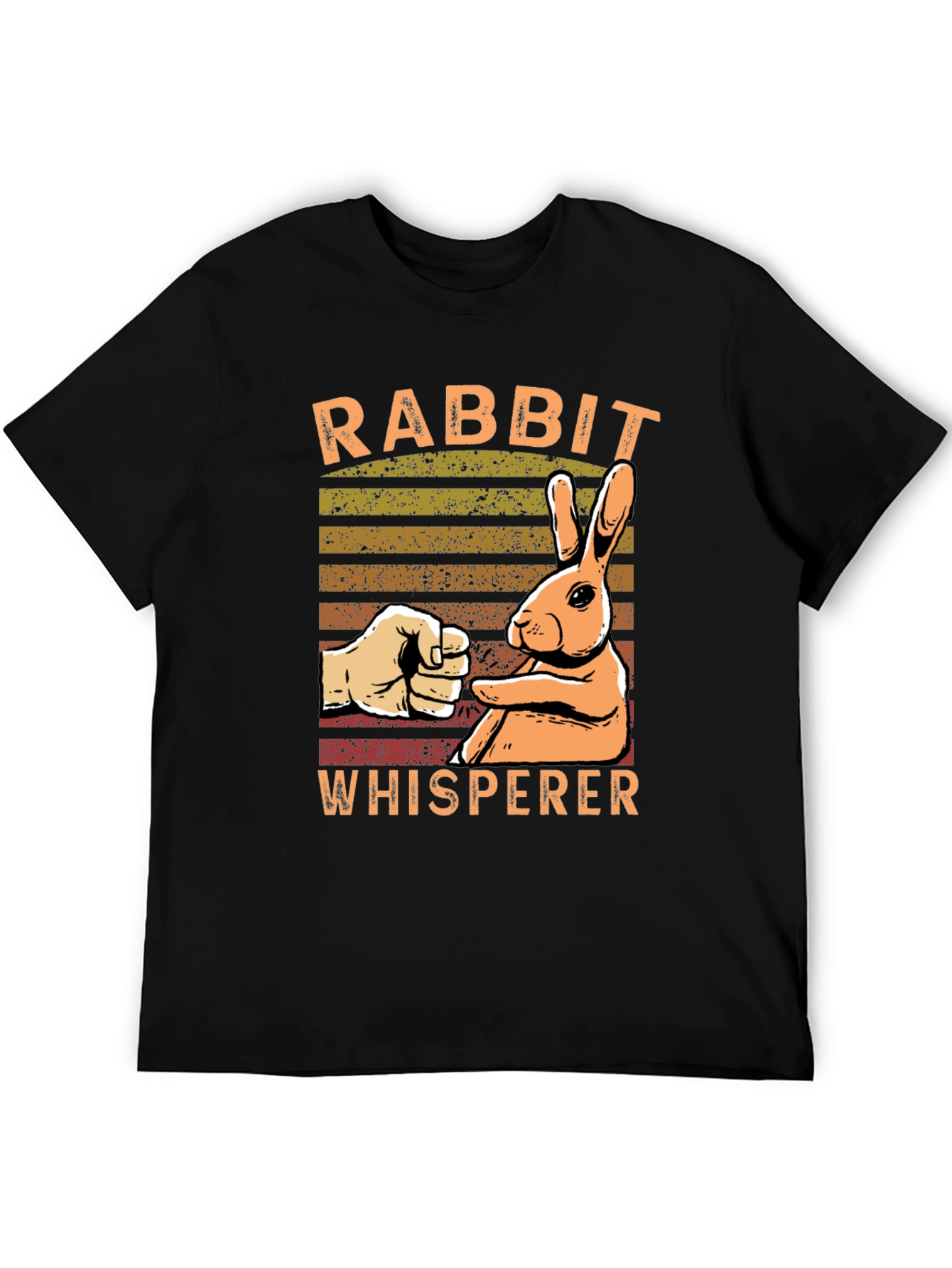 Rabbit Whisperer Graphic T-Shirt - Unisex Cotton Tee