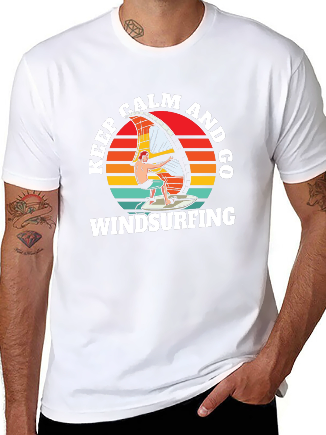Keep Calm Windsurfing T-Shirt