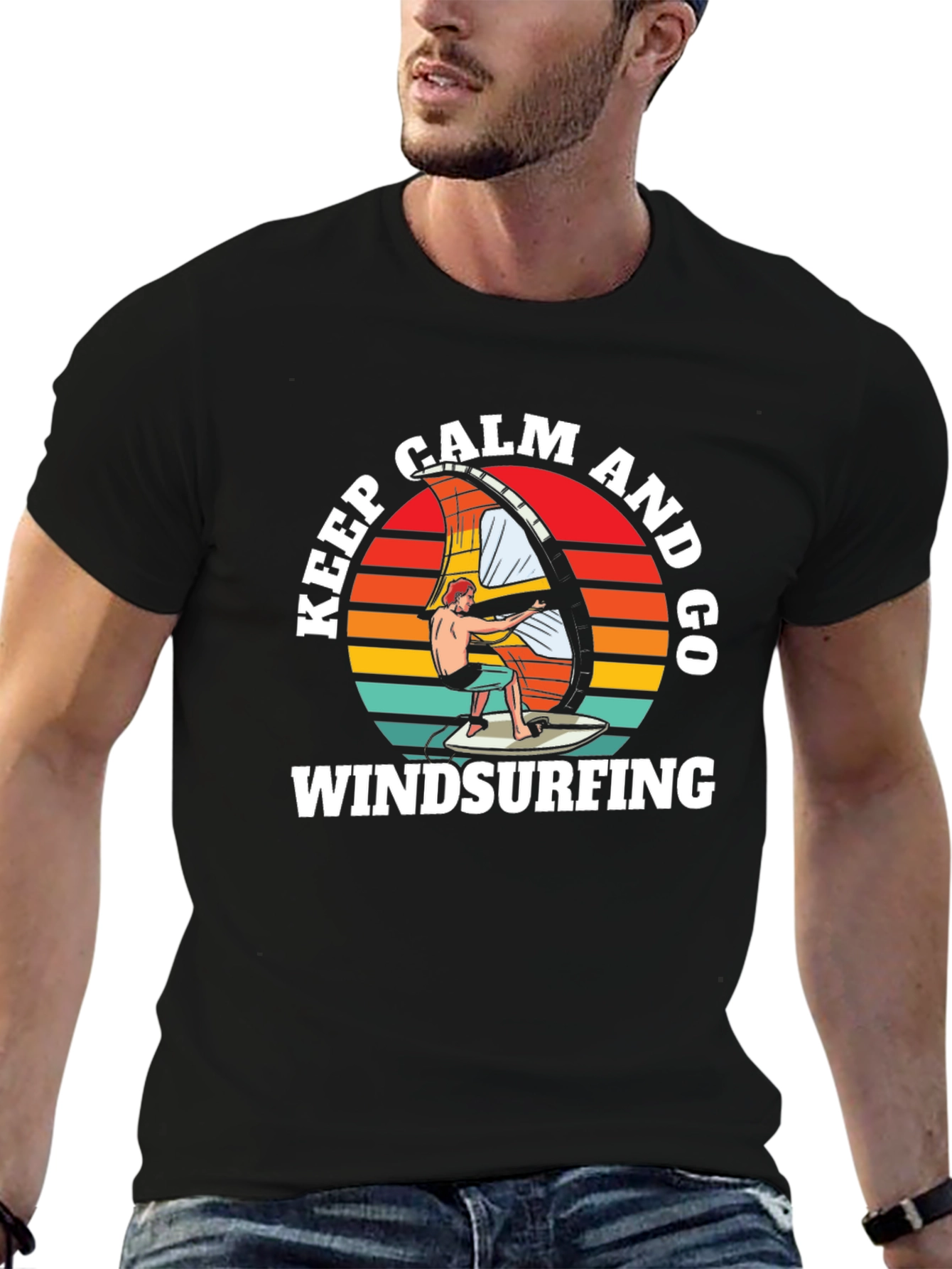 Keep Calm Windsurfing T-Shirt