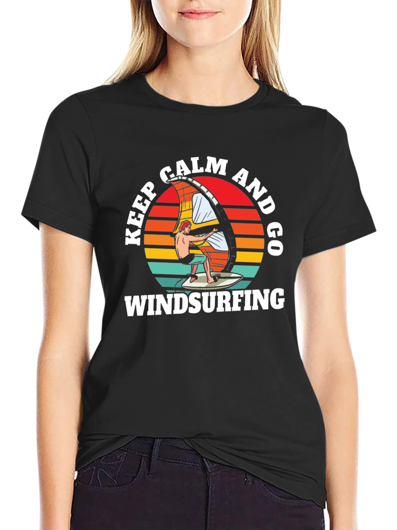 Keep Calm Windsurfing T-Shirt