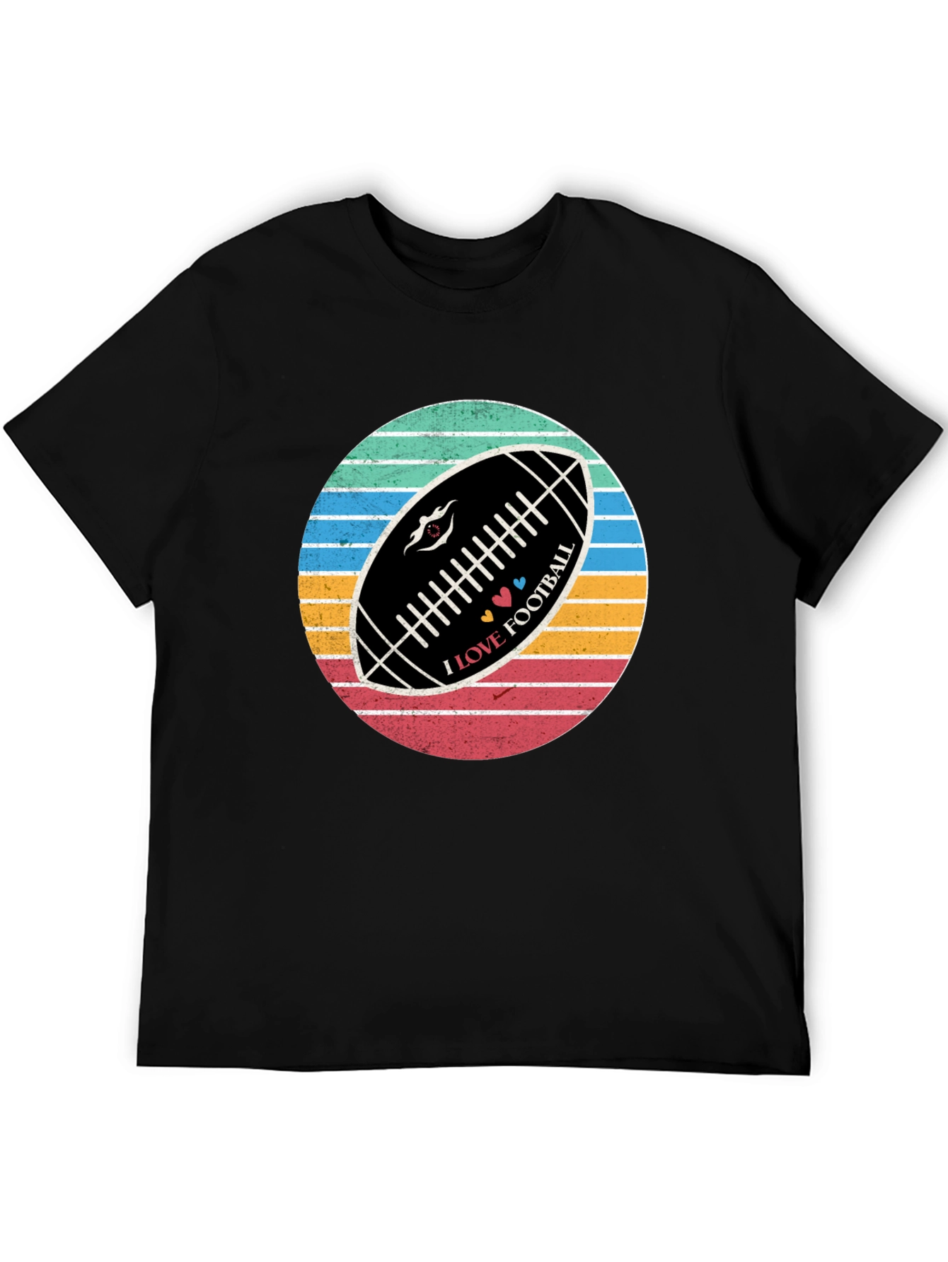 I Love Football Graphic Tee