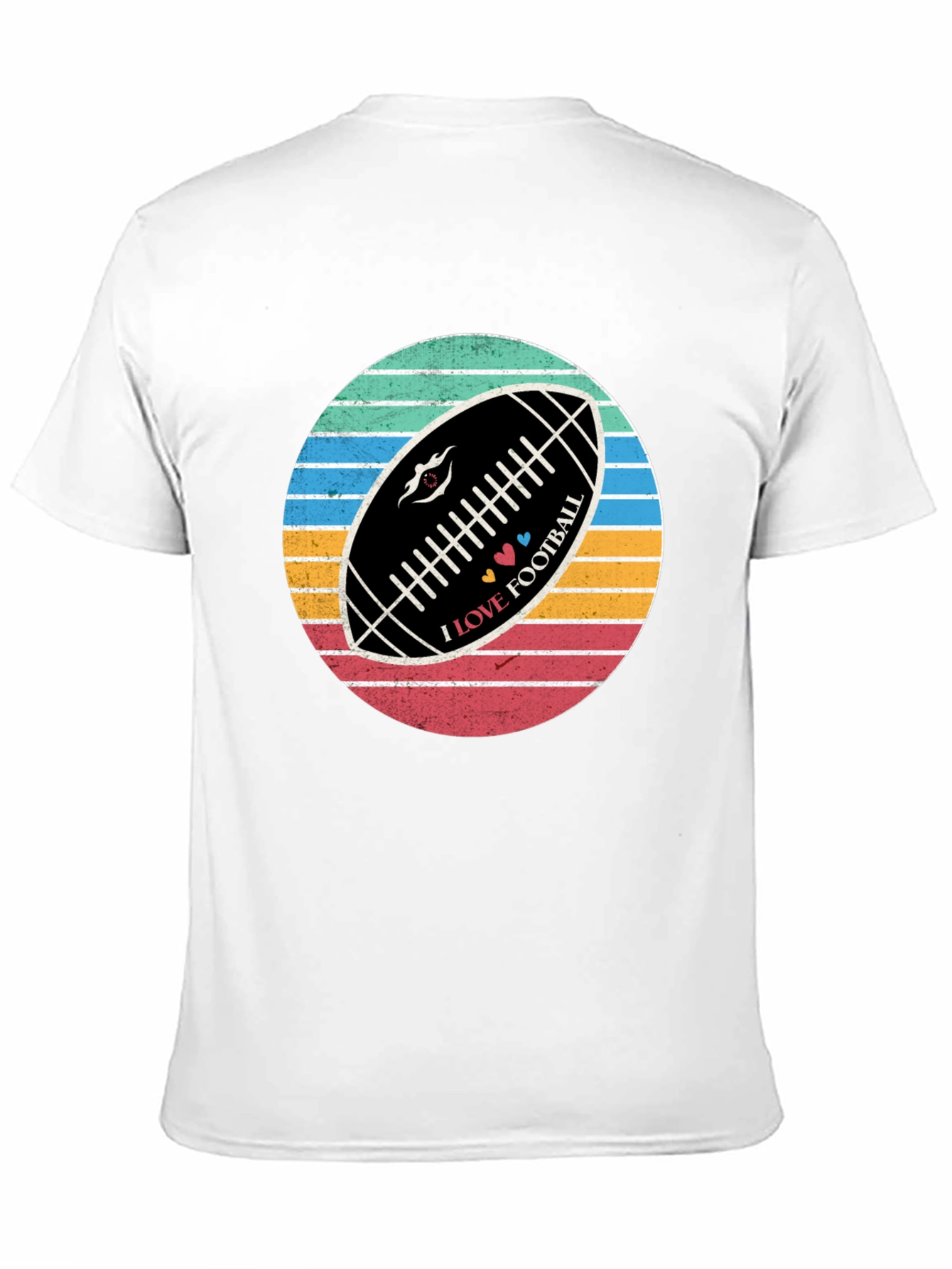 I Love Football Graphic Tee