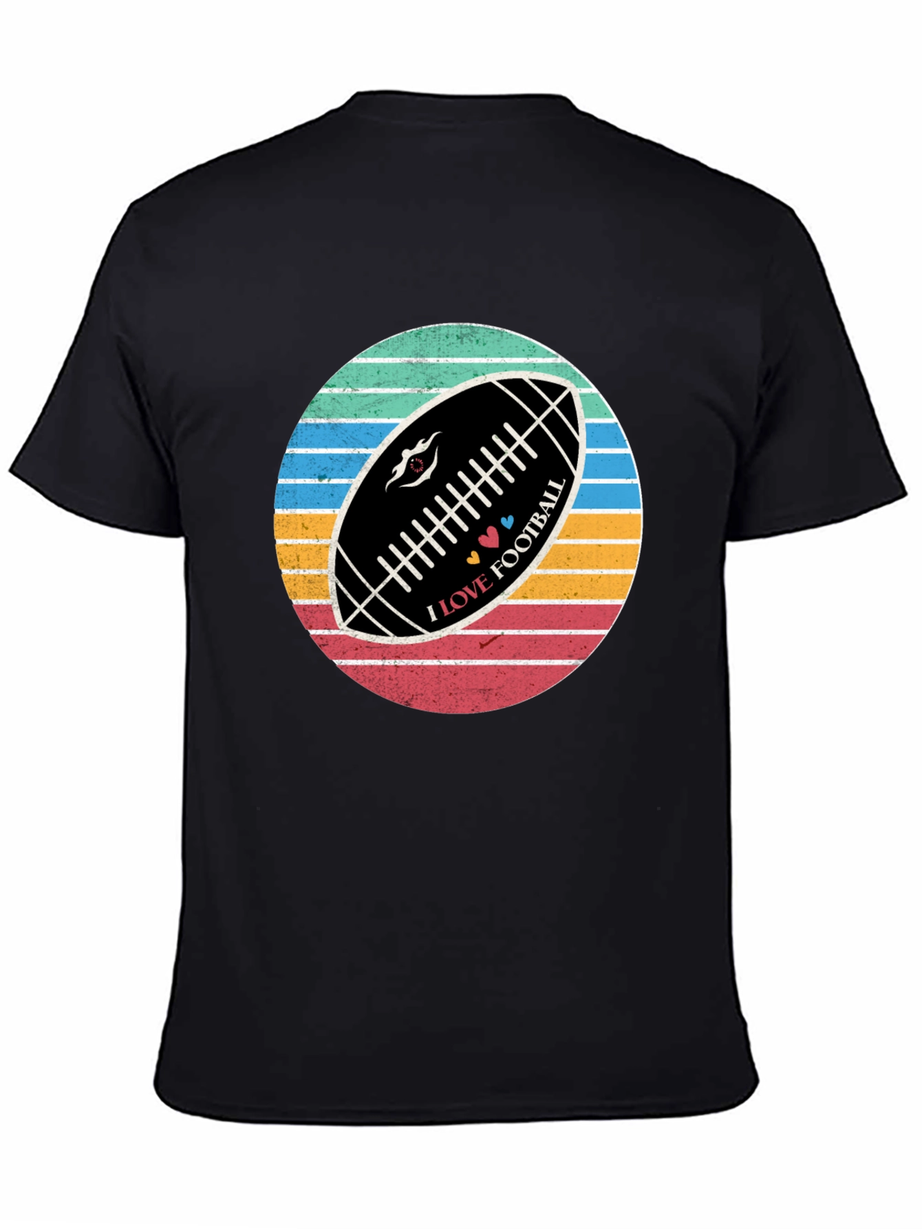 I Love Football Graphic Tee