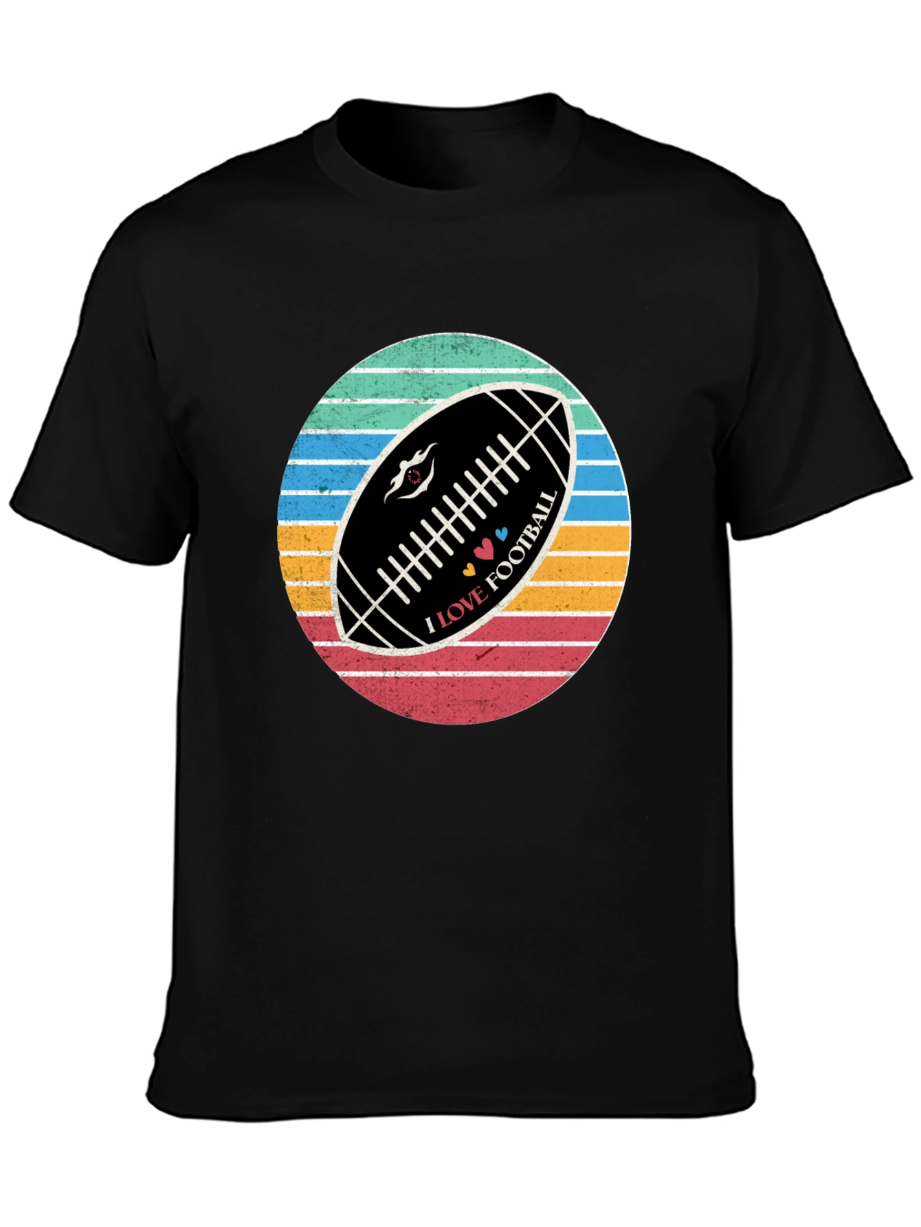 I Love Football Graphic Tee