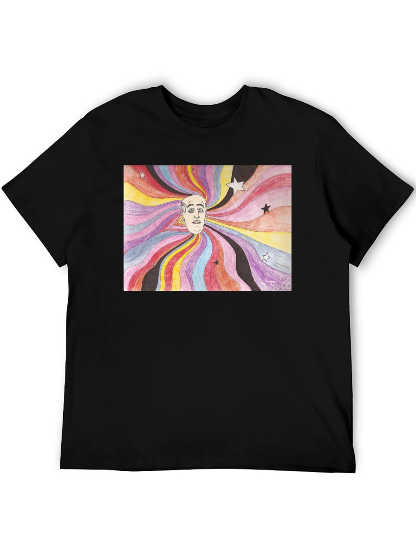 Psychedelic Mindscape Graphic Tee