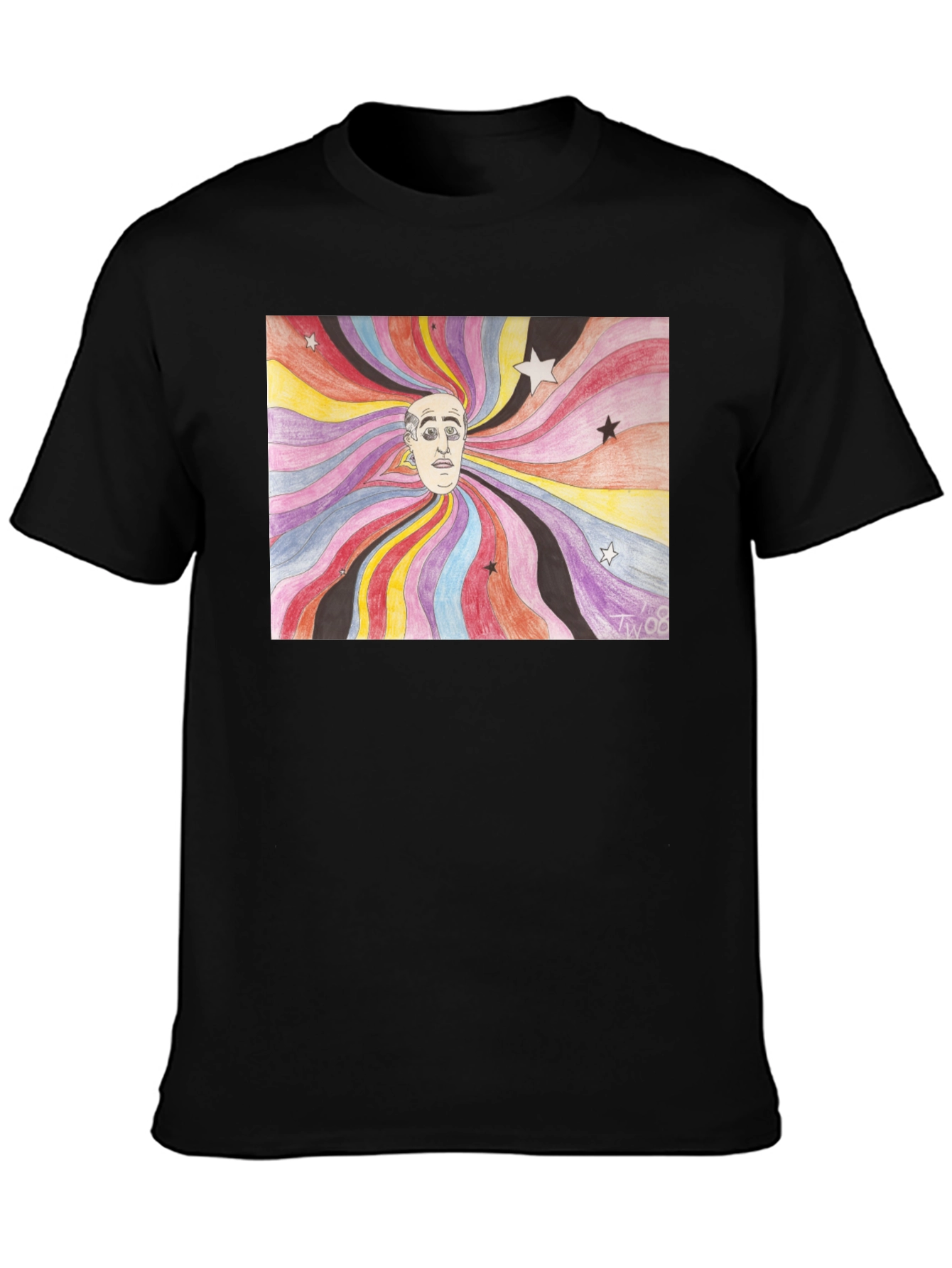 Psychedelic Mindscape Graphic Tee