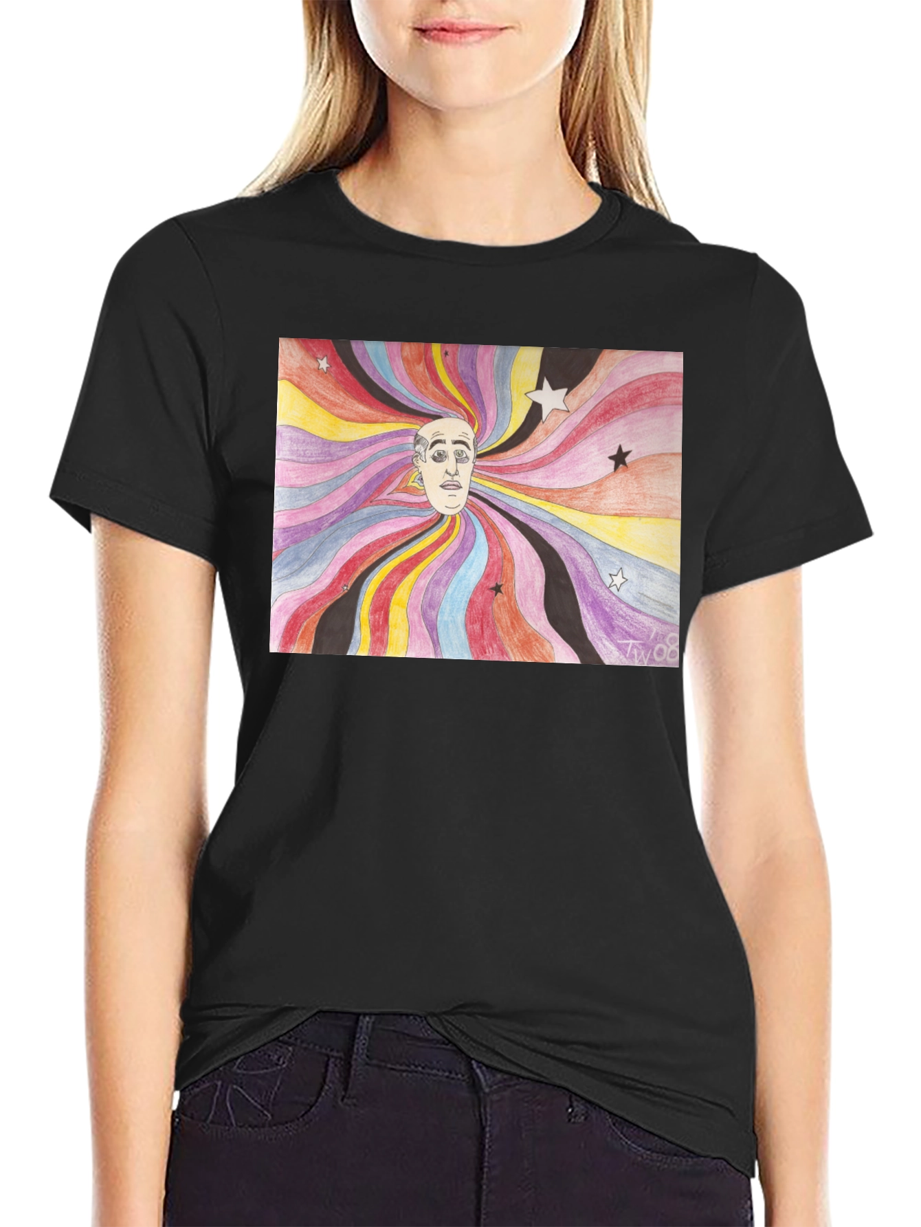 Psychedelic Mindscape Graphic Tee