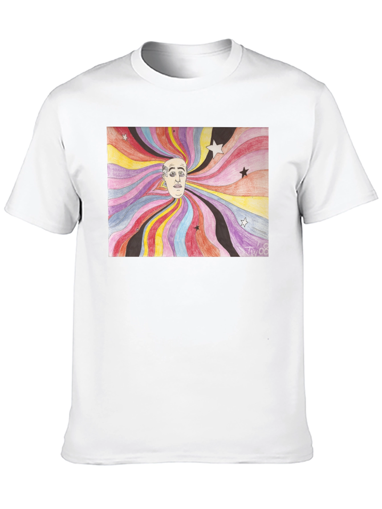 Psychedelic Mindscape Graphic Tee