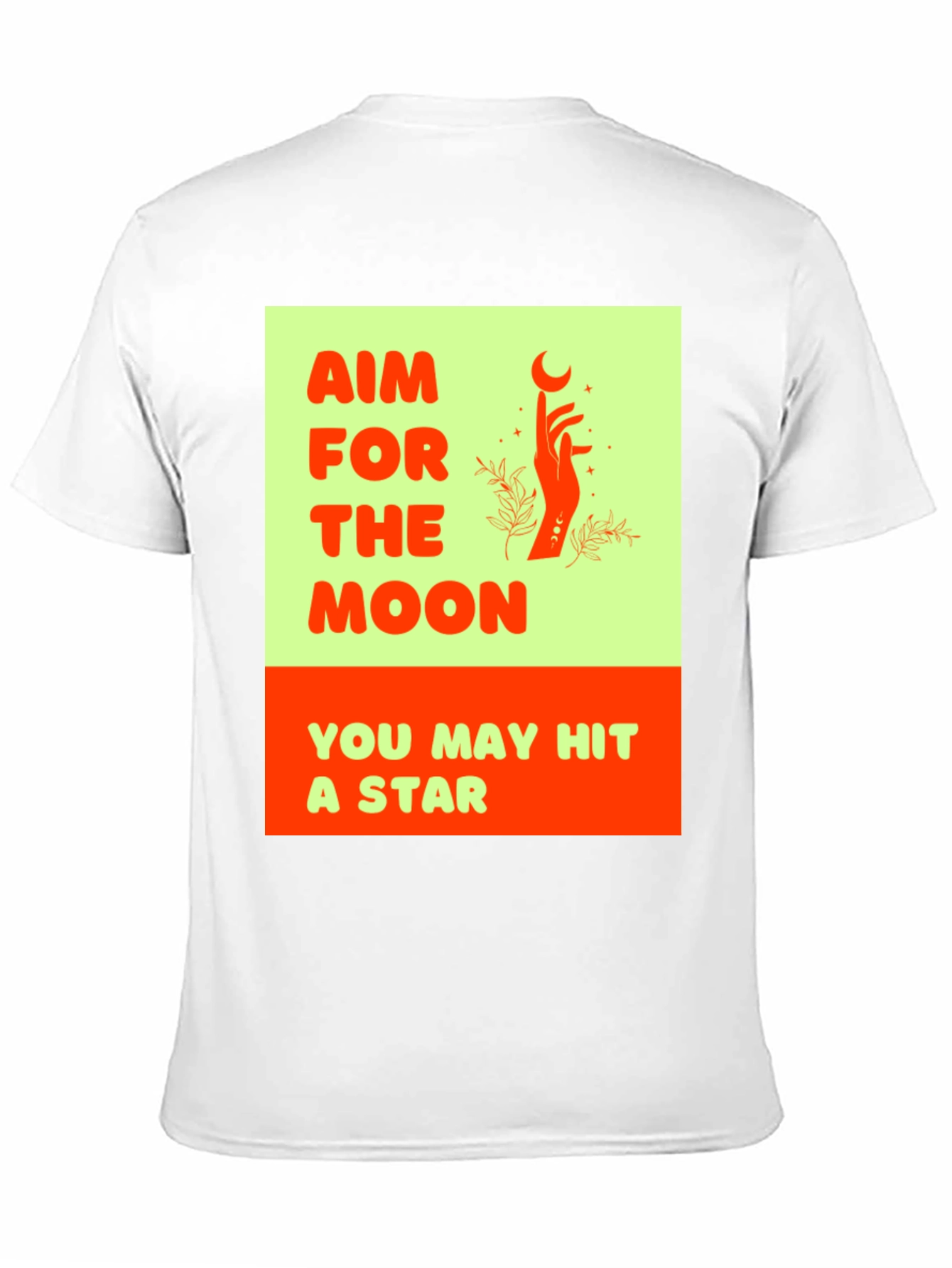 Aim for the Moon Graphic Tee - Black