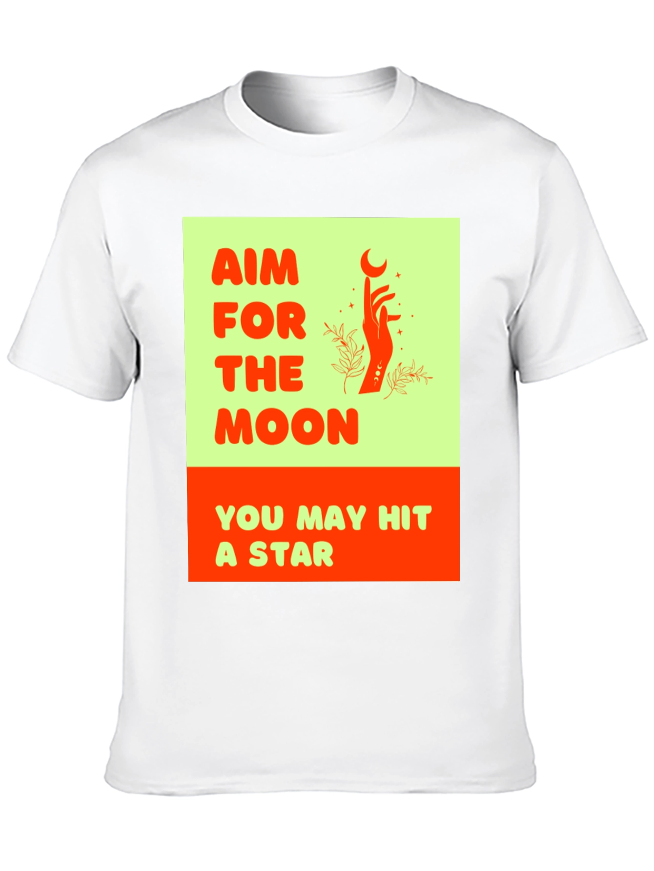Aim for the Moon Graphic Tee - Black