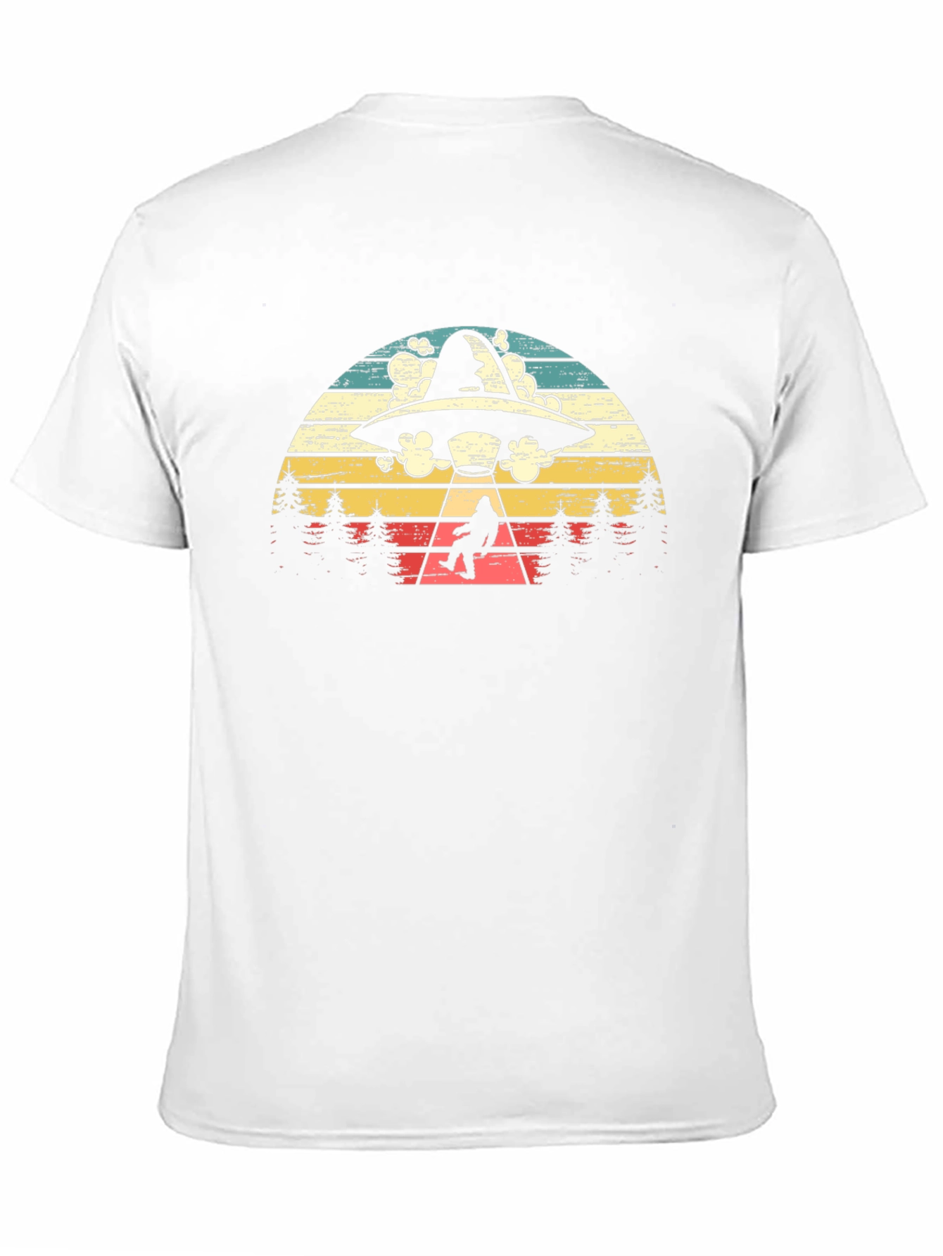 Retro UFO Abduction T-Shirt