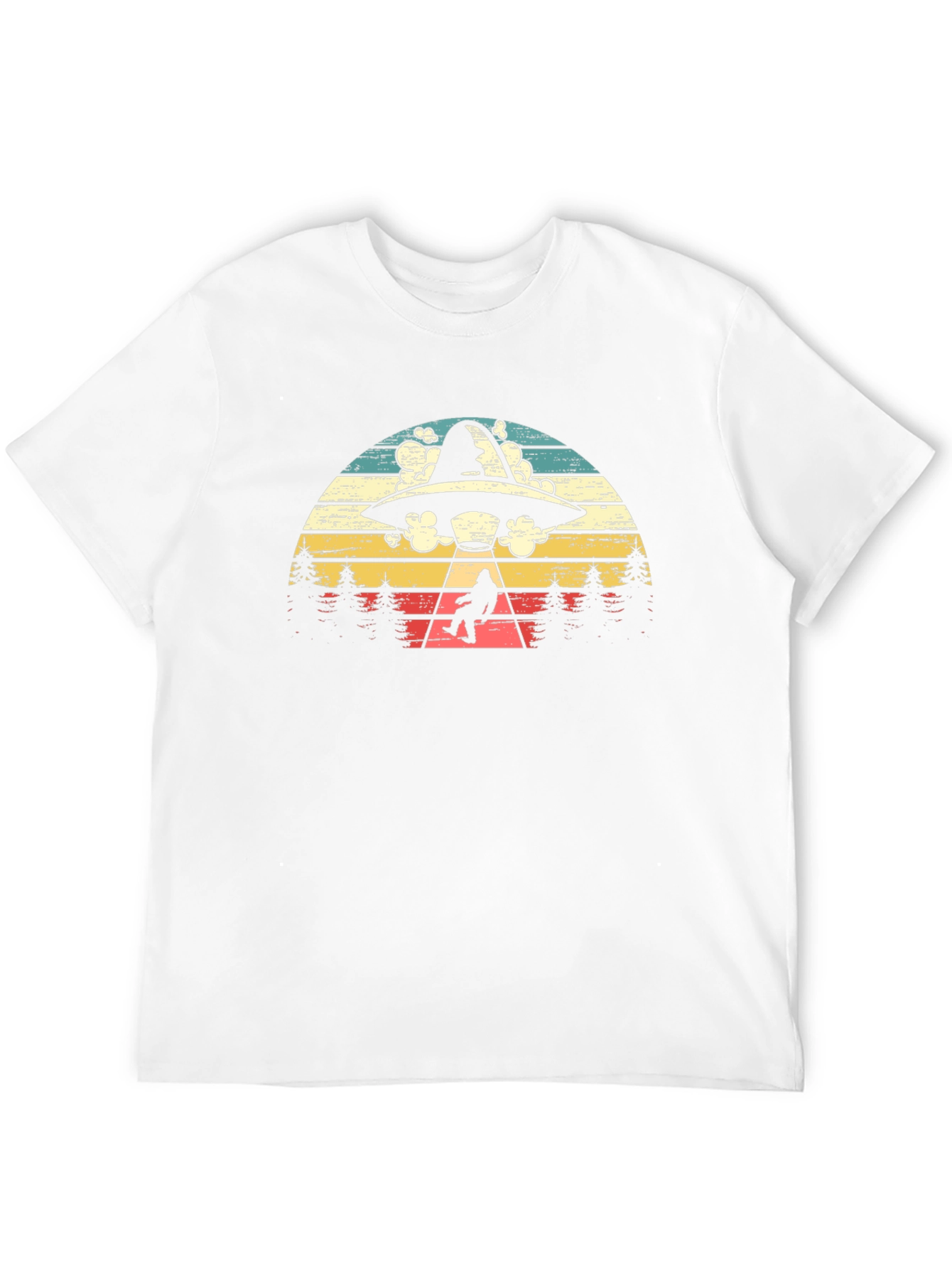 Retro UFO Abduction T-Shirt
