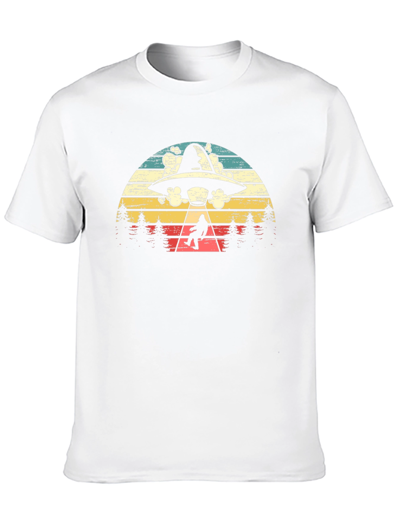 Retro UFO Abduction T-Shirt