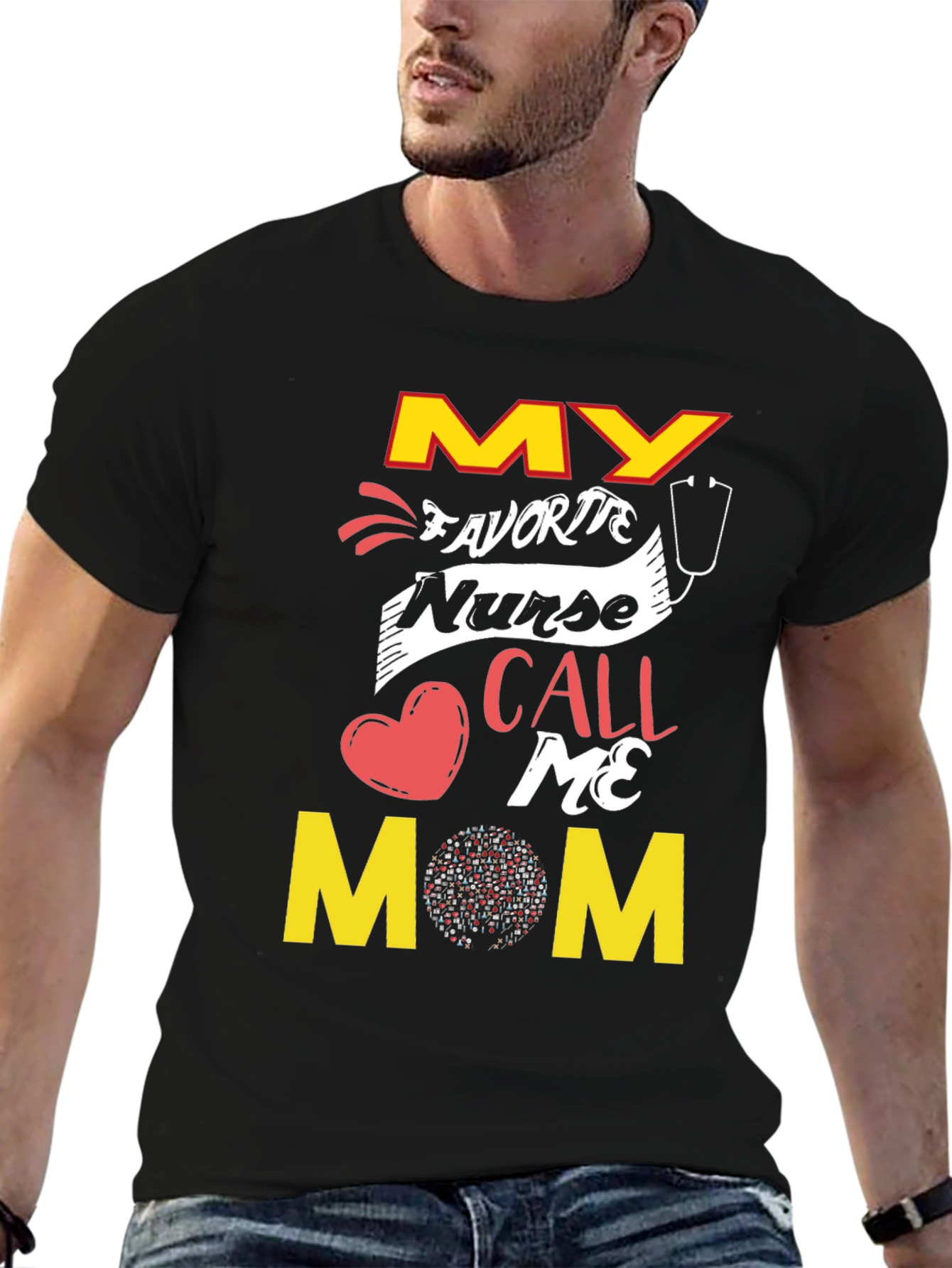 My Favorite Nurse Call Me Mom T-Shirt