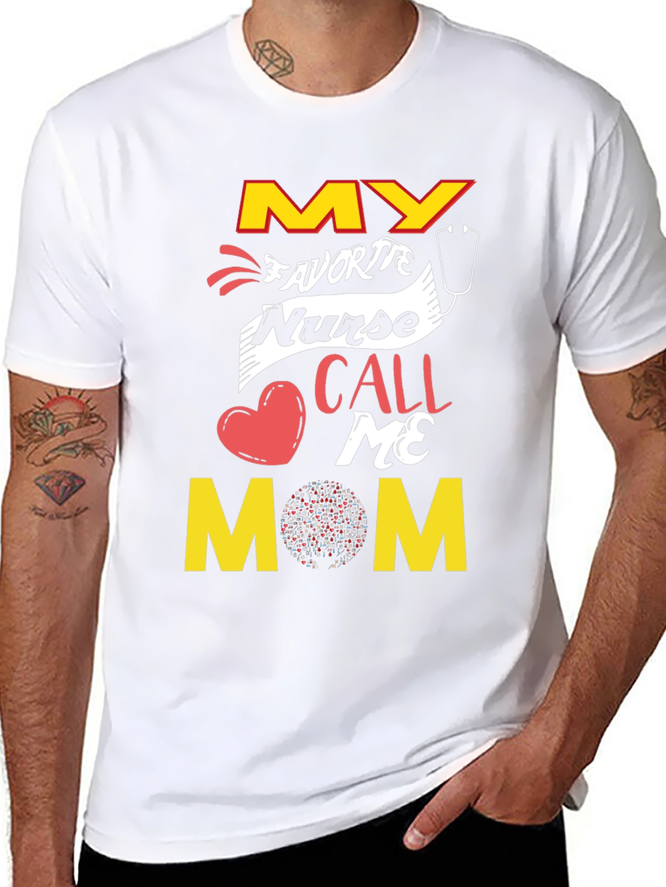 My Favorite Nurse Call Me Mom T-Shirt