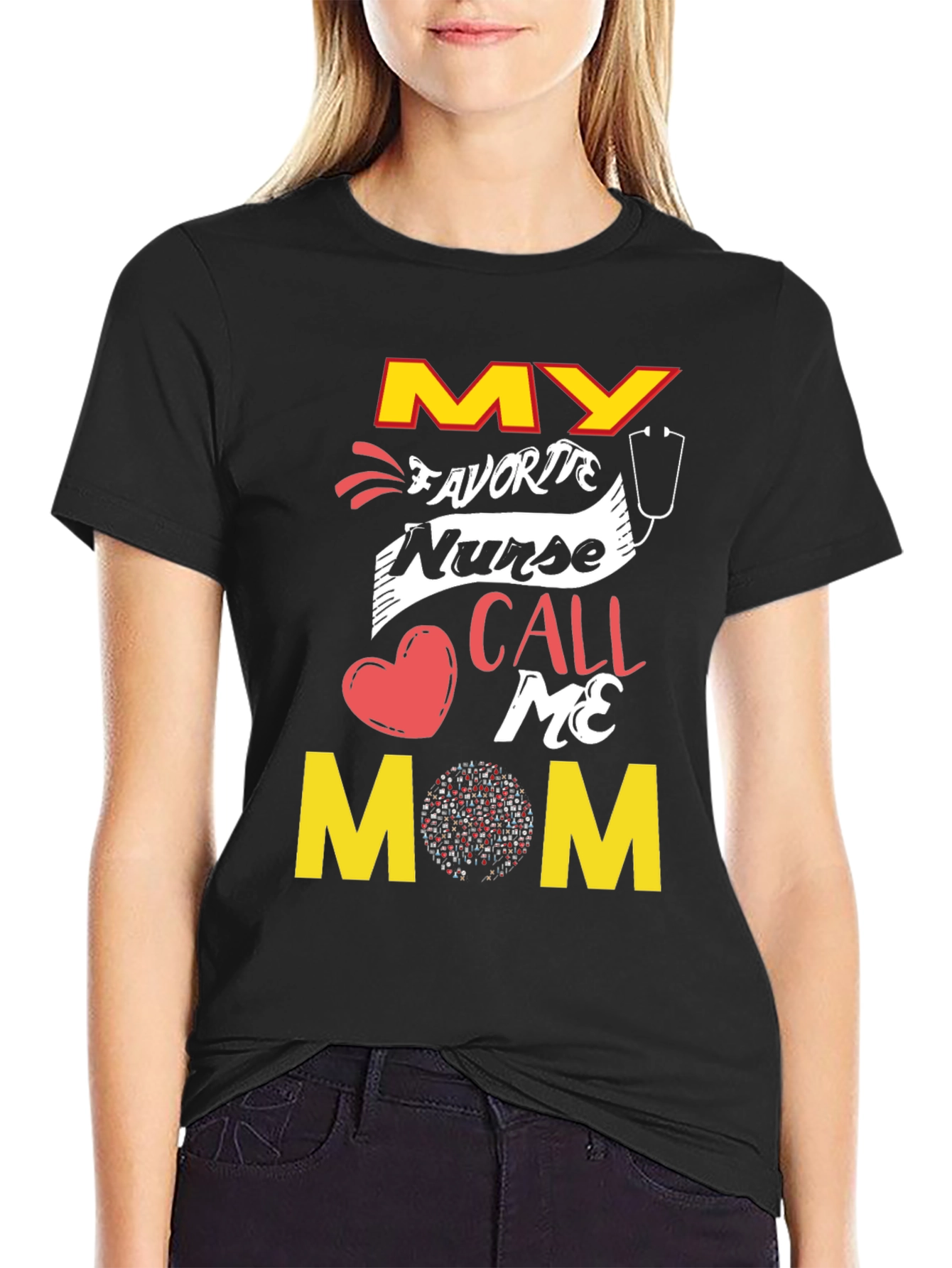 My Favorite Nurse Call Me Mom T-Shirt
