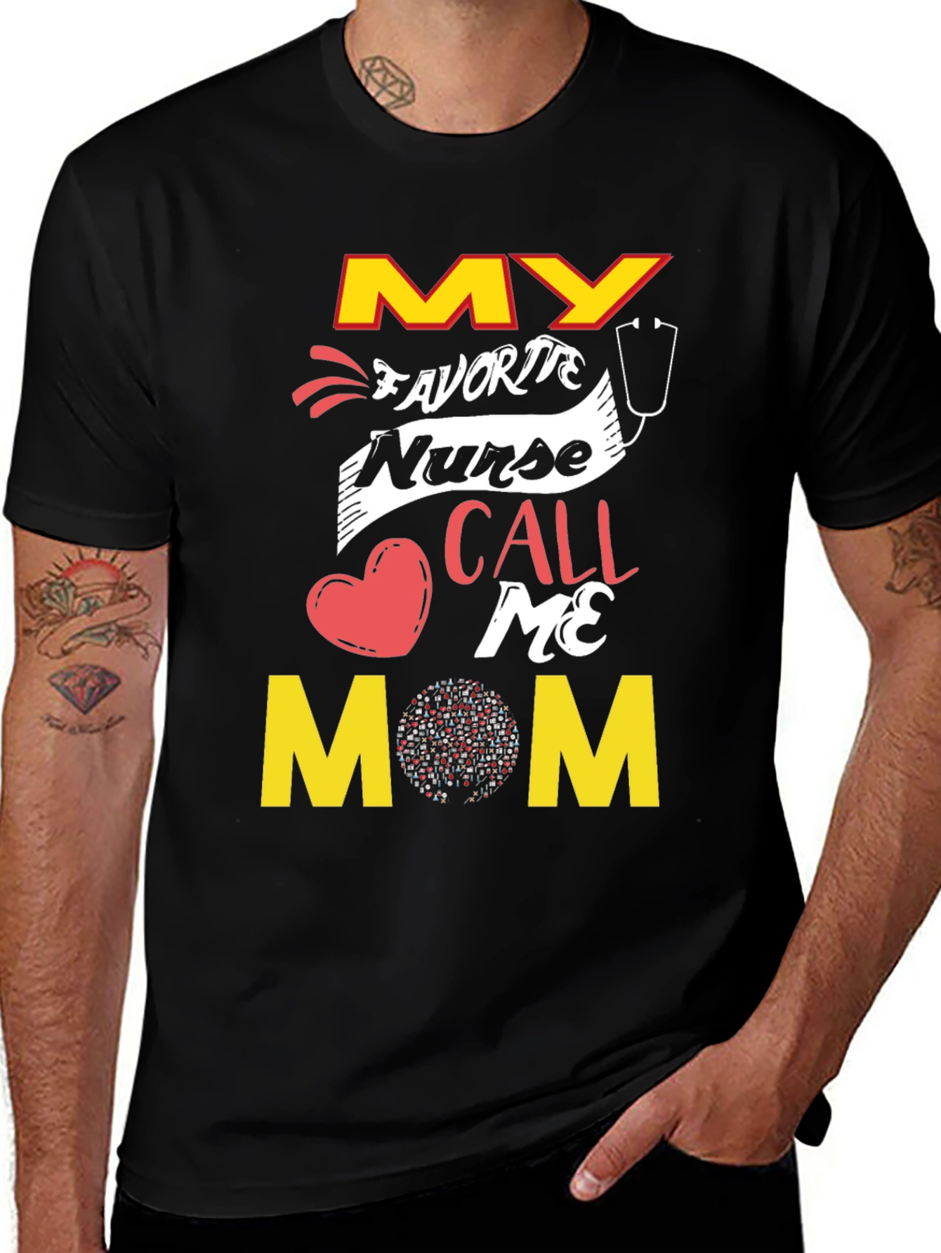 My Favorite Nurse Call Me Mom T-Shirt