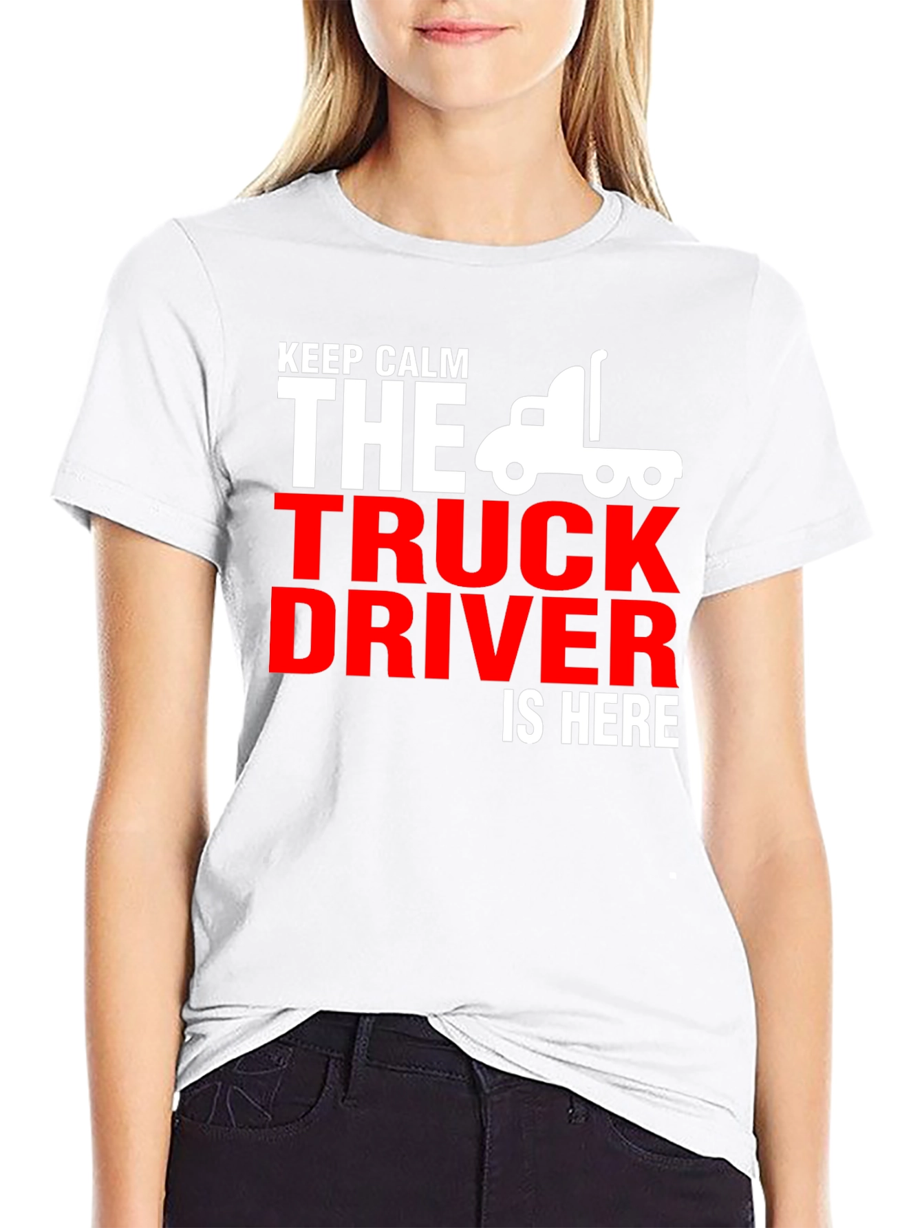 Keep Calm Truck Driver T-Shirt