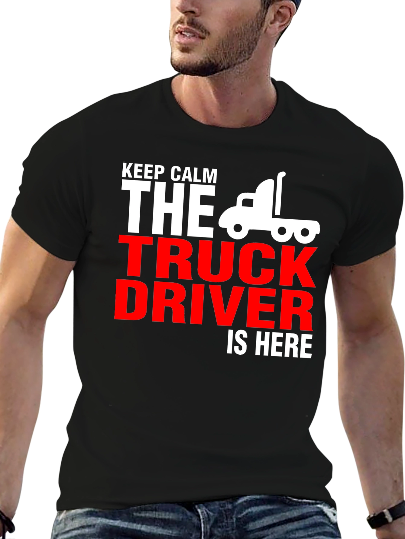 Keep Calm Truck Driver T-Shirt