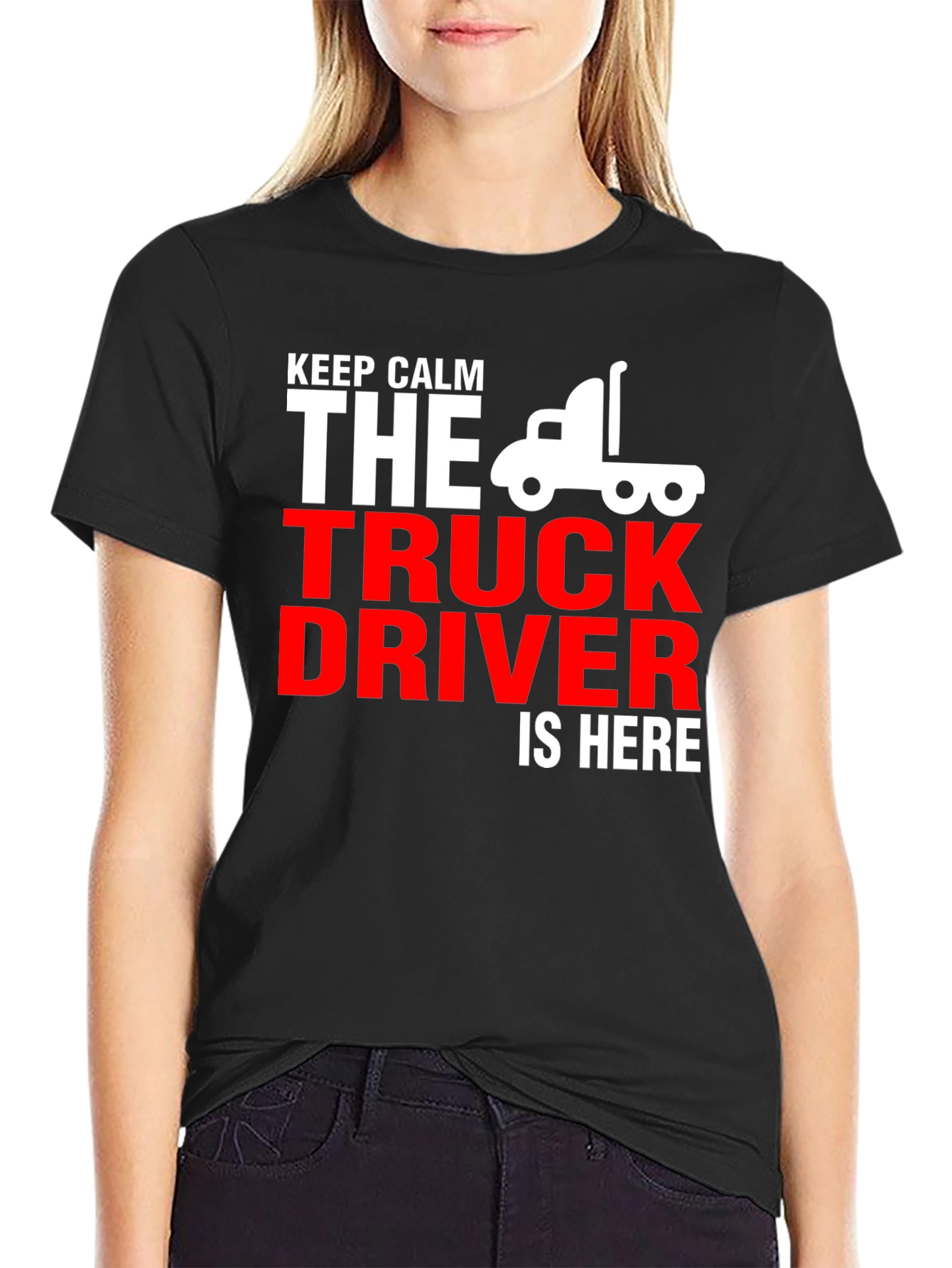Keep Calm Truck Driver T-Shirt