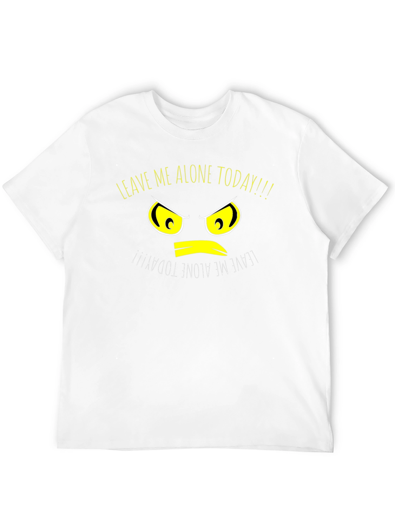 Leave Me Alone Today Graphic T-Shirt - Black