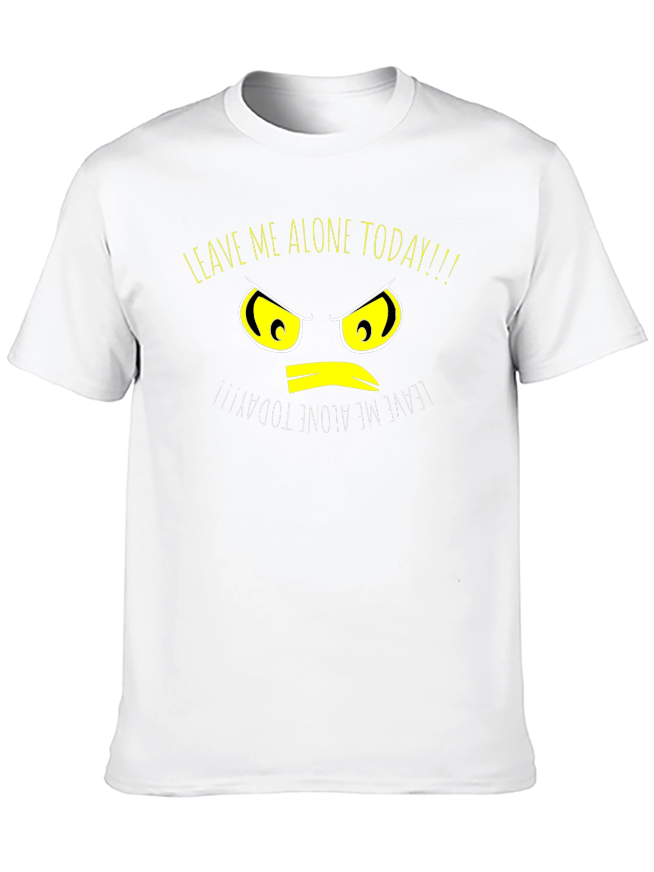 Leave Me Alone Today Graphic T-Shirt - Black