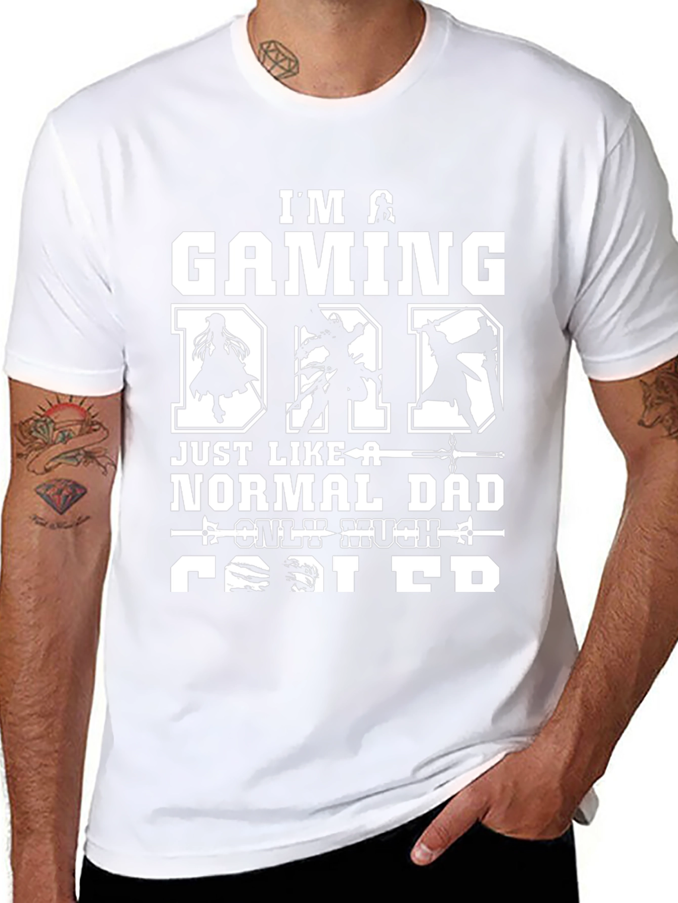 Gaming Dad T-Shirt - Level Up Your Fathers Day!