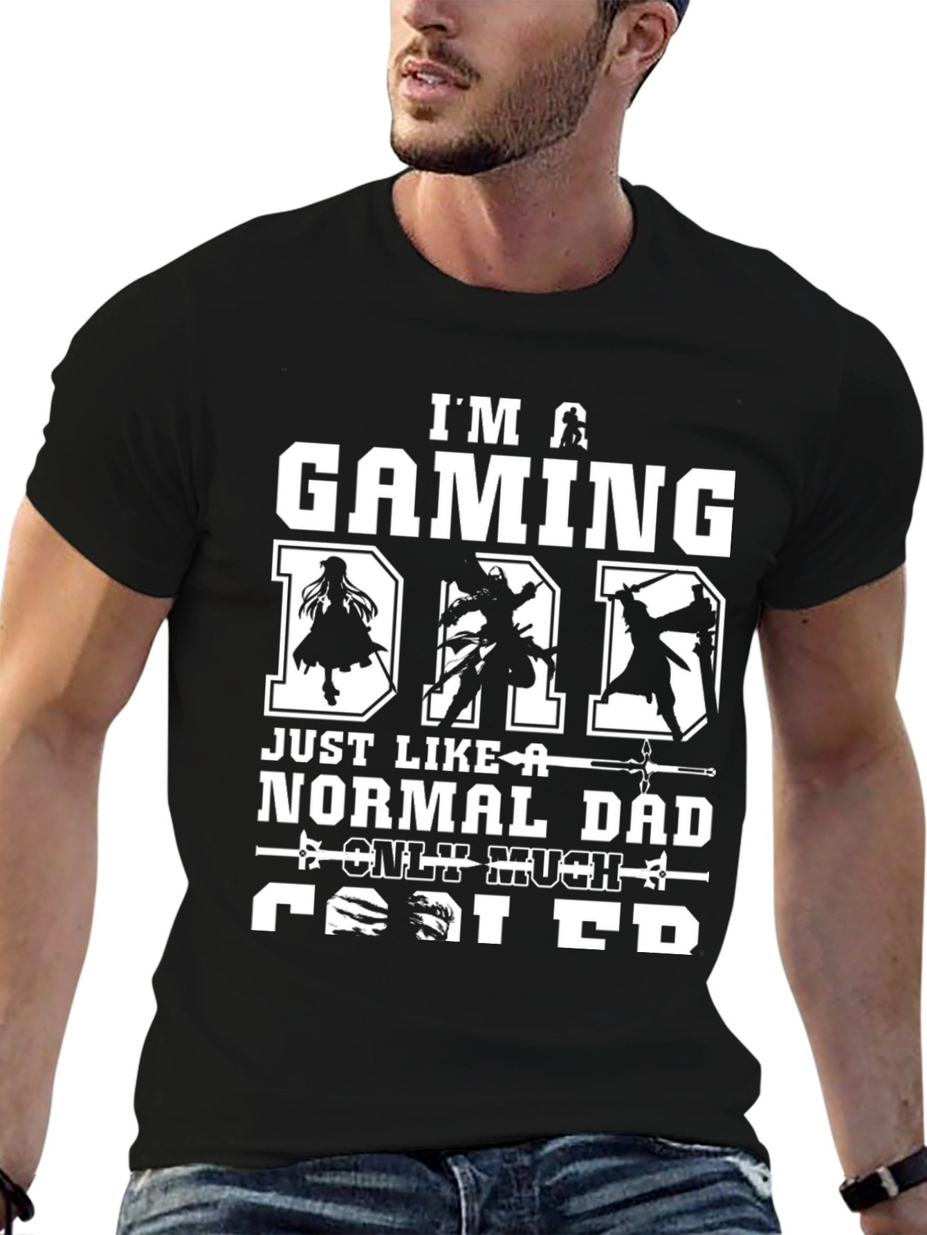 Gaming Dad T-Shirt - Level Up Your Fathers Day!