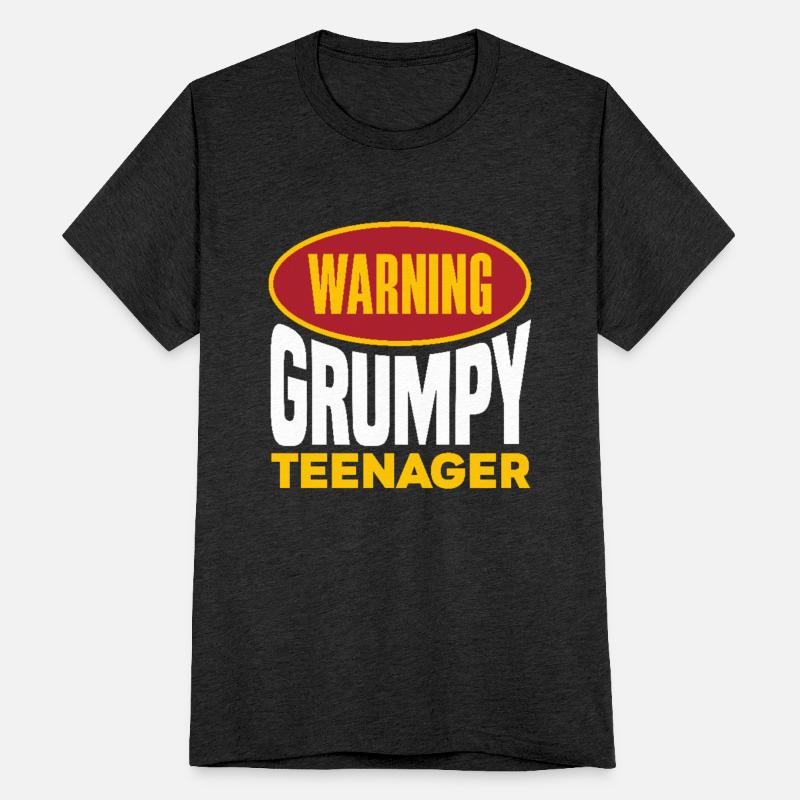 13th Birthday Warning Grumpy Teenager