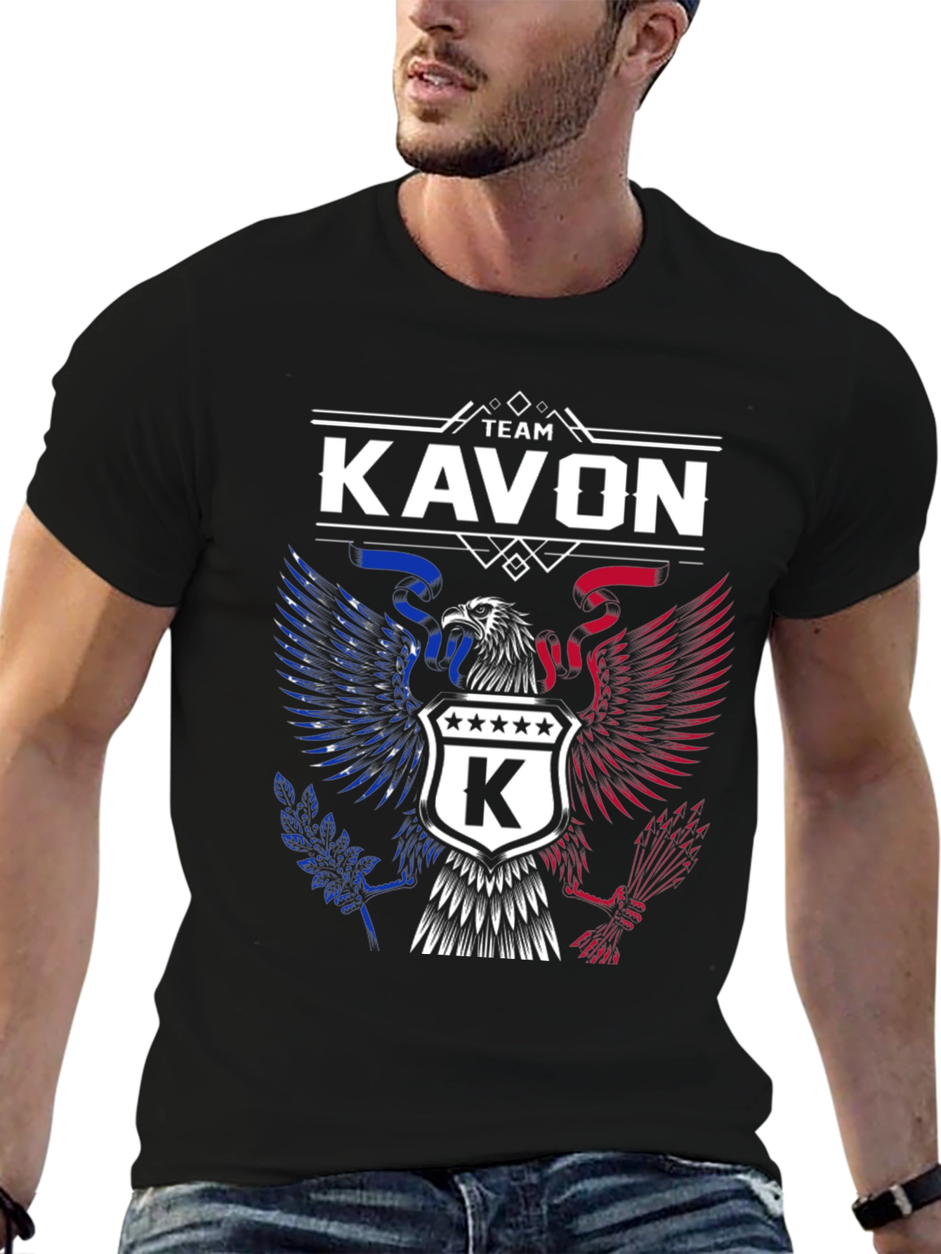 Team Kavon Patriotic Eagle T-Shirt