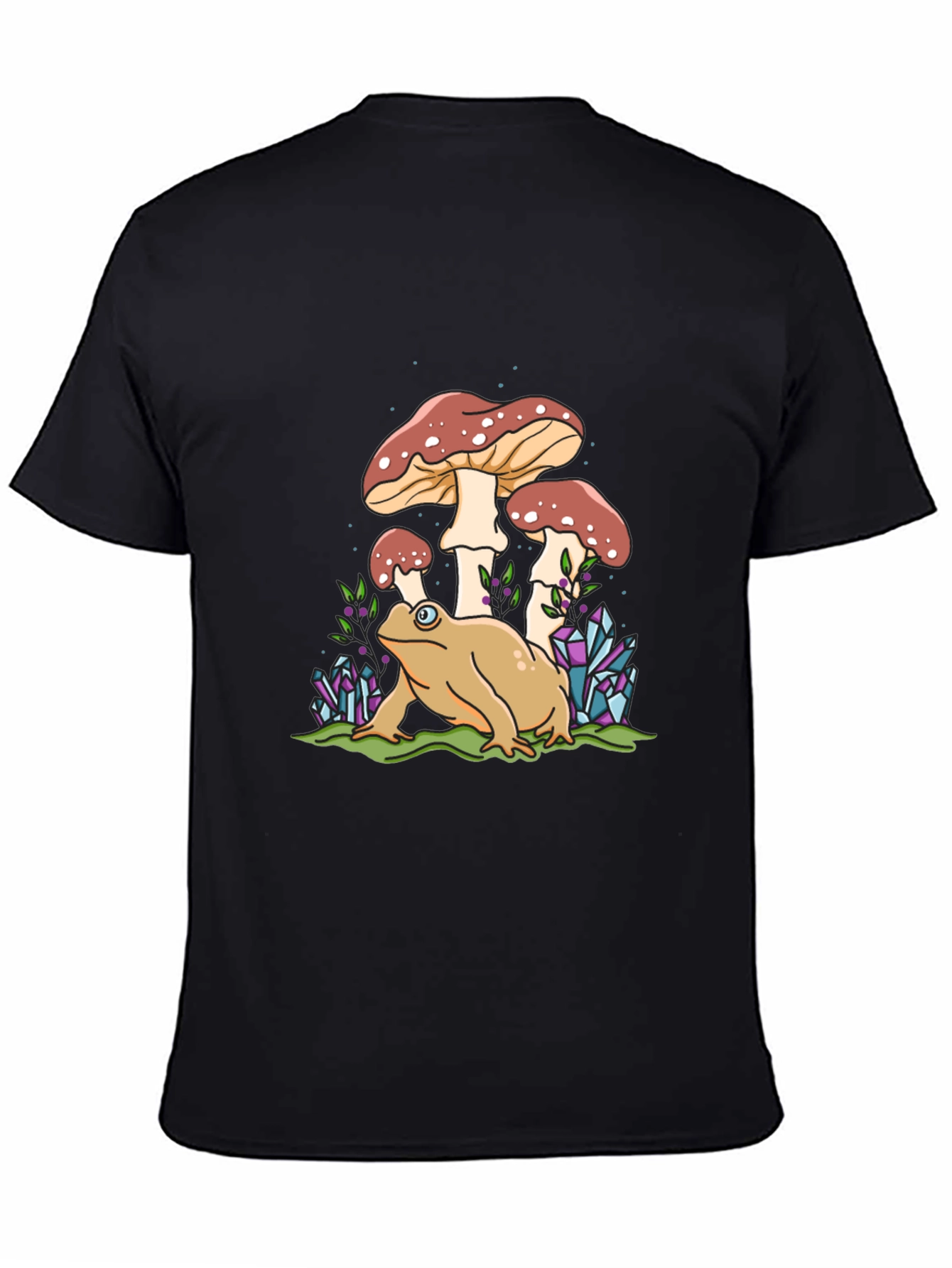 Frog & Mushroom Graphic Tee - Unisex