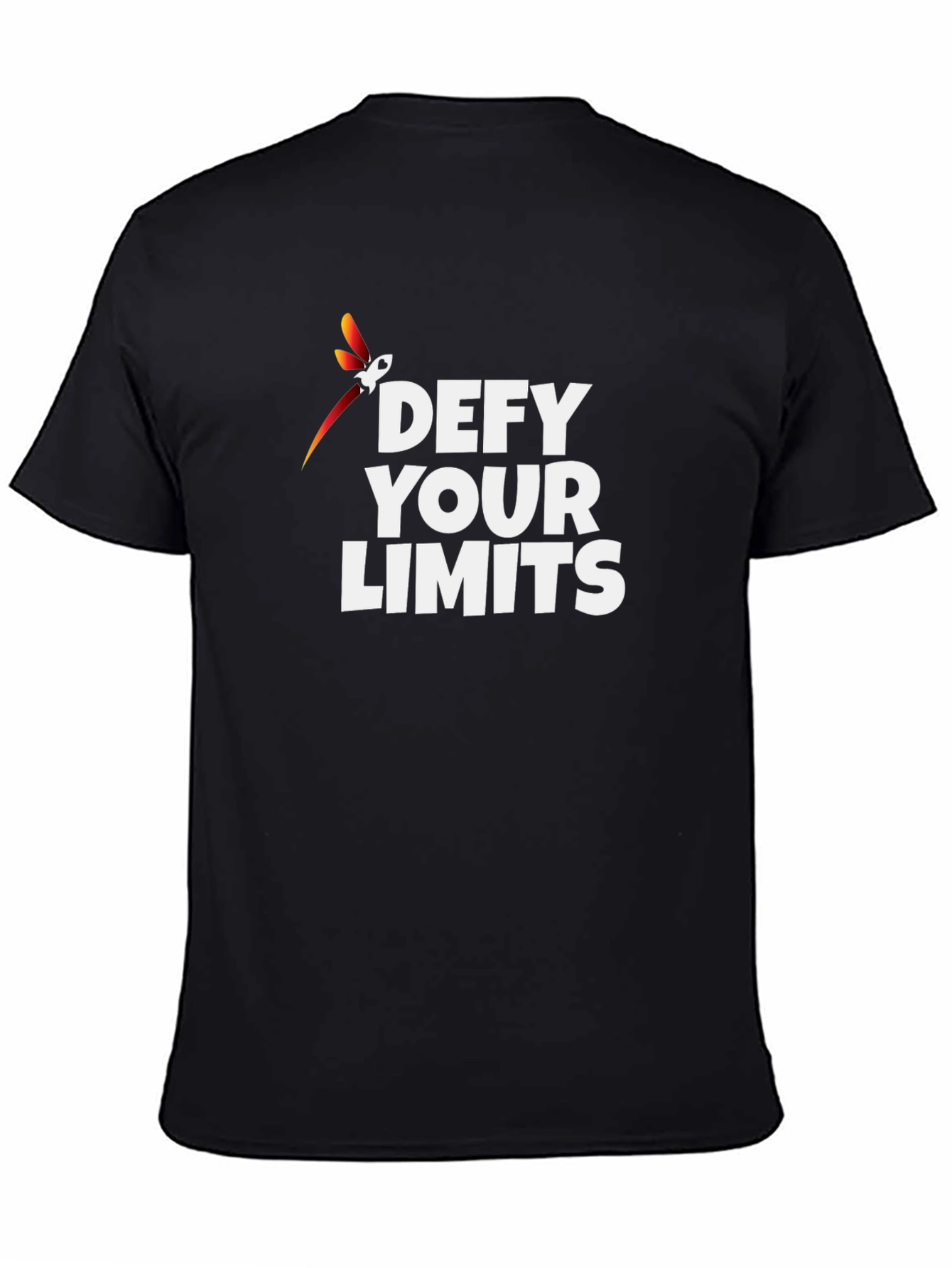 Defy Your Limits Graphic Tee - Black
