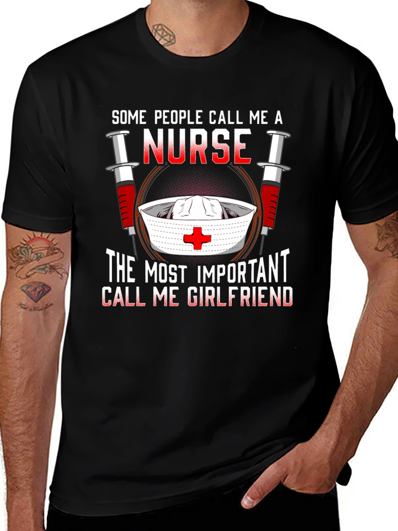 Nurse Girlfriend T-Shirt - Funny Gift for Nurses
