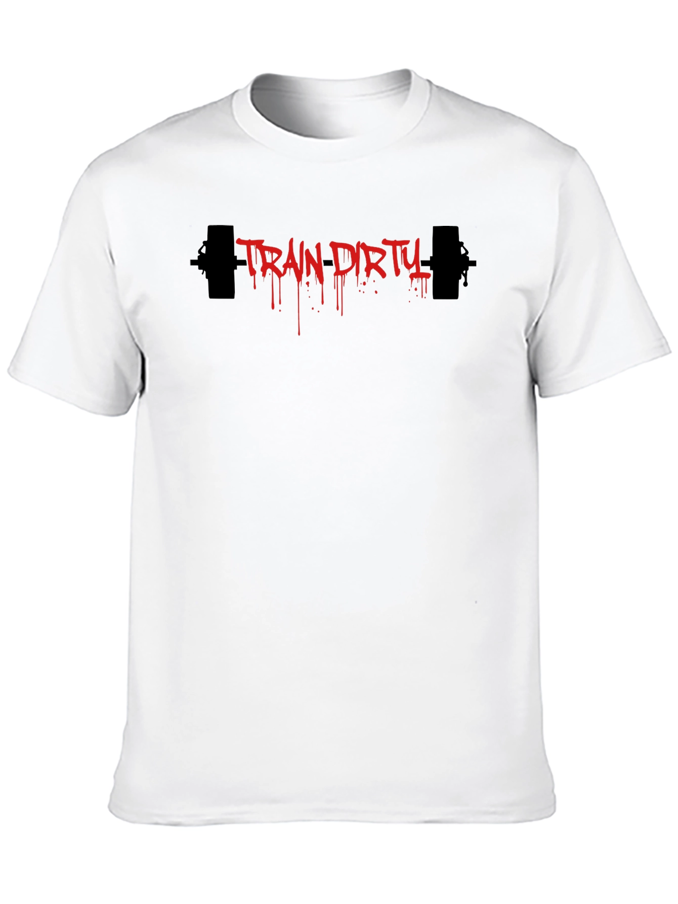 Train Dirty Graphic Tee - Black