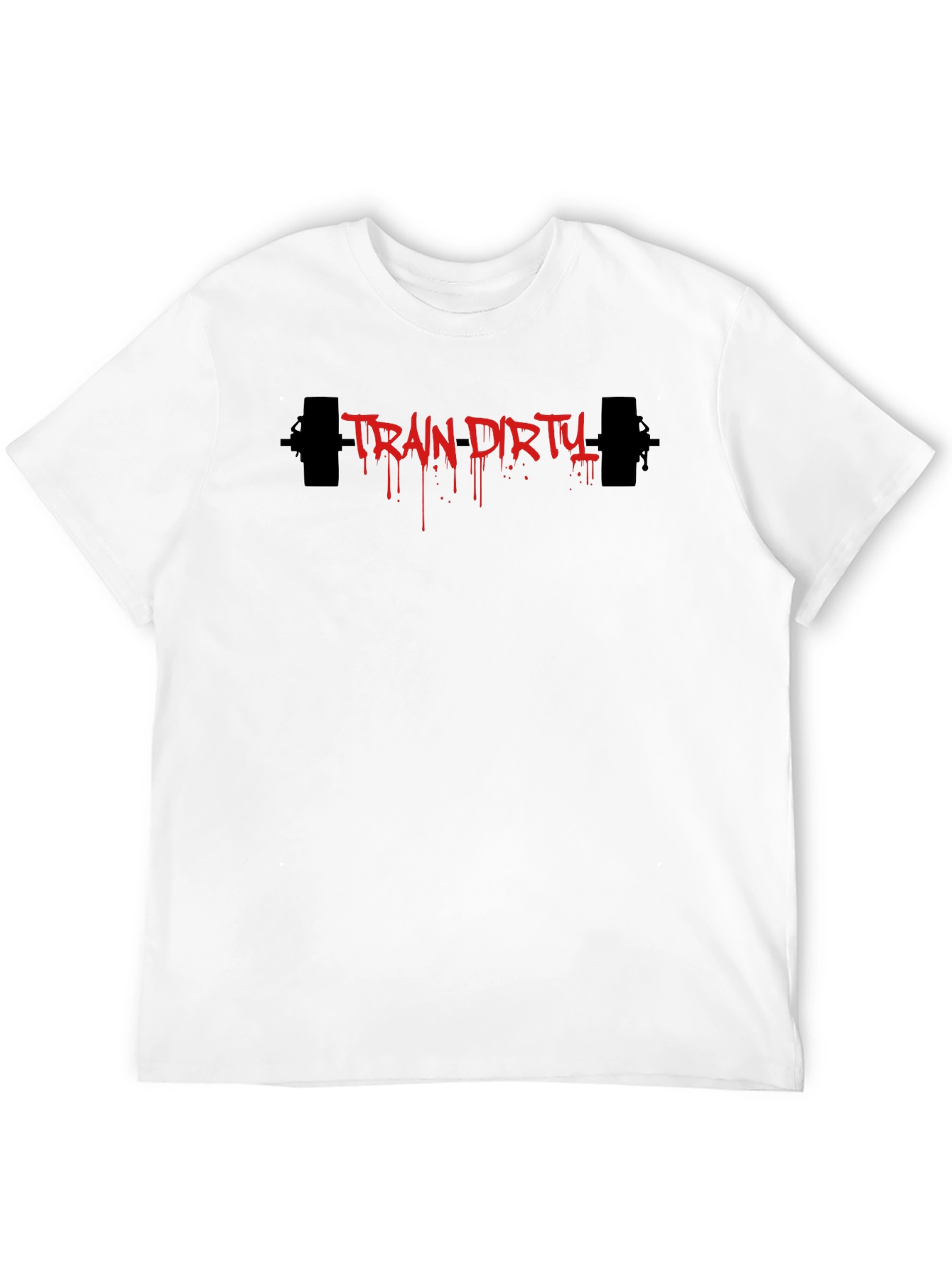 Train Dirty Graphic Tee - Black