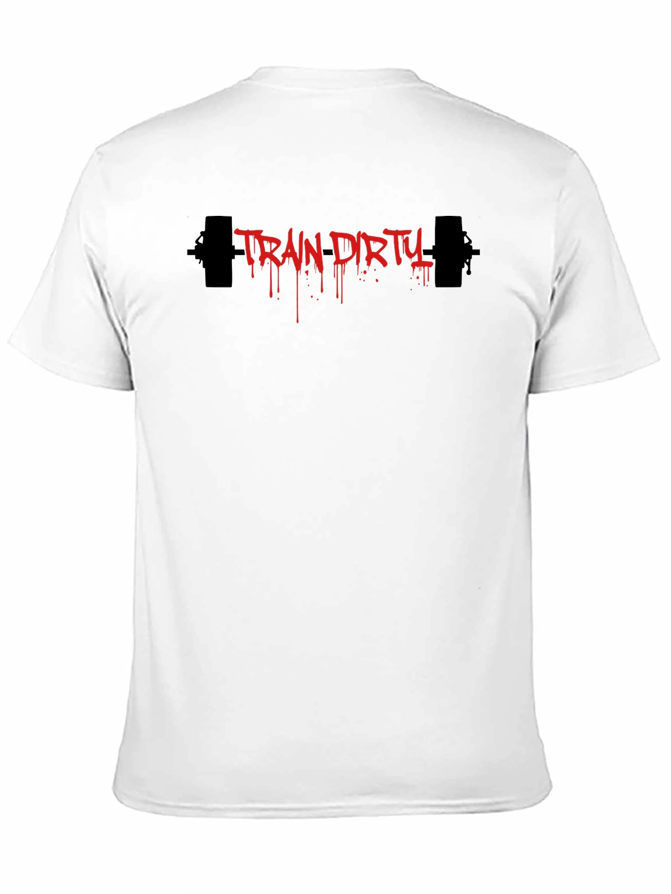 Train Dirty Graphic Tee - Black