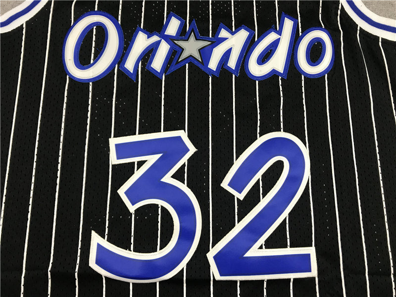 Men's Orlando Magic Shaquille O'Neal Black Classics 1994-95 Swingman Jerseys