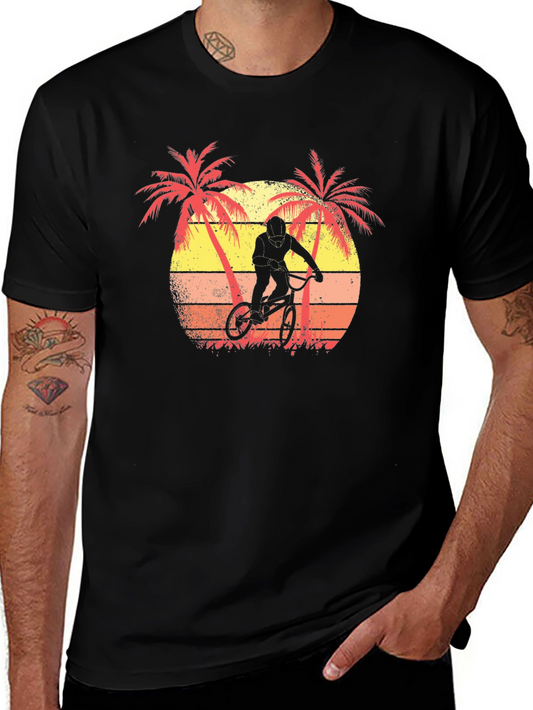 BMX Sunset Graphic Tee