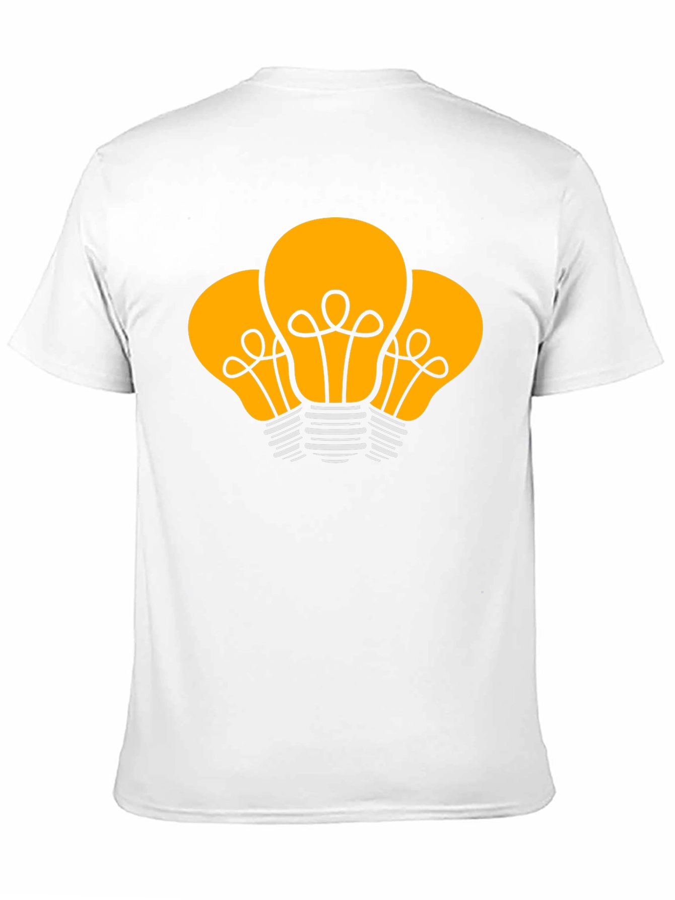 Bright Ideas Graphic Tee - Black Cotton T-Shirt