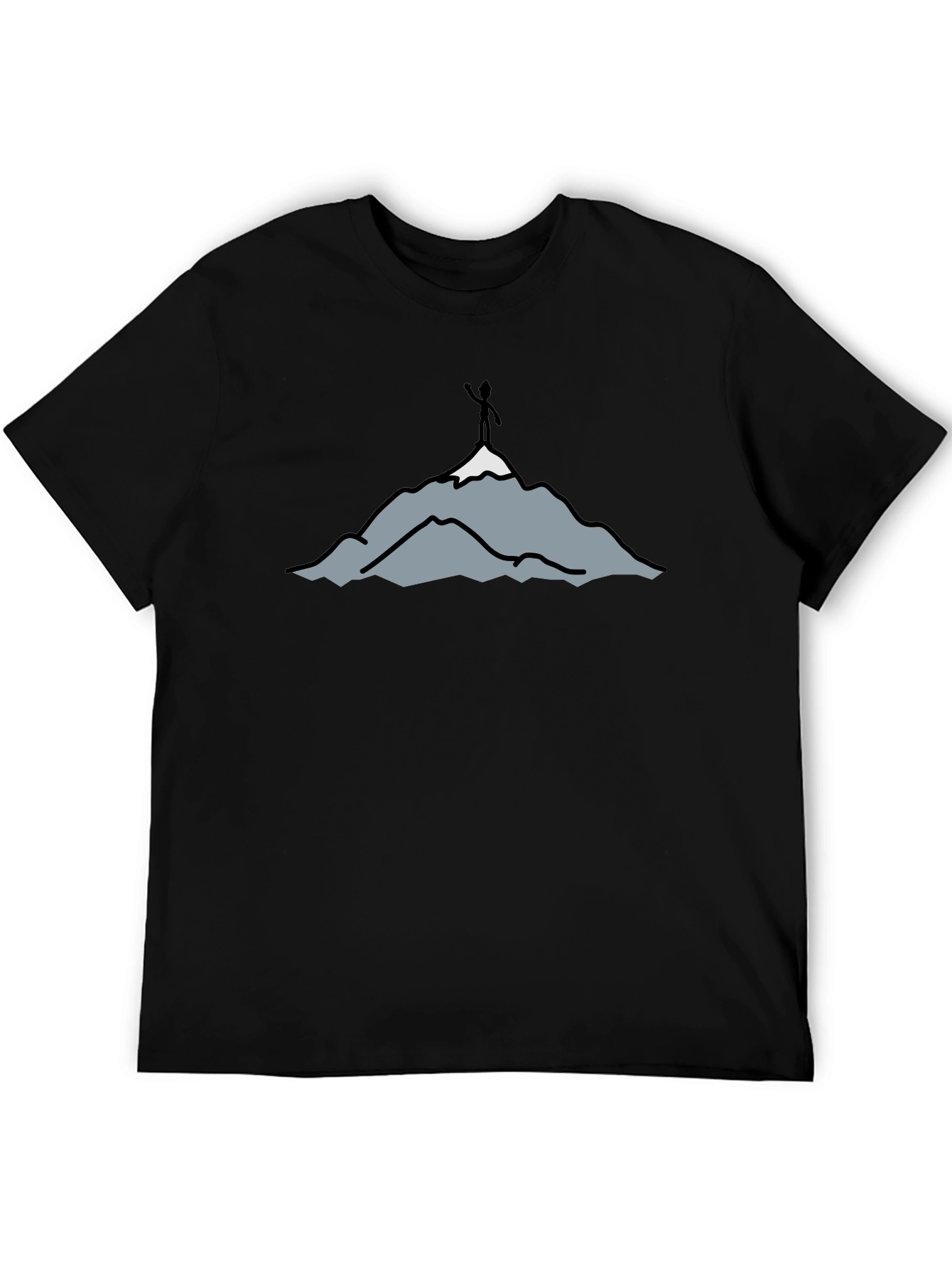 Mountain Top T-Shirt - Conquer Your Goals