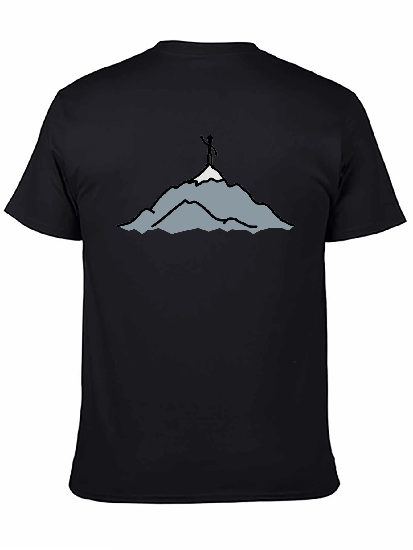 Mountain Top T-Shirt - Conquer Your Goals